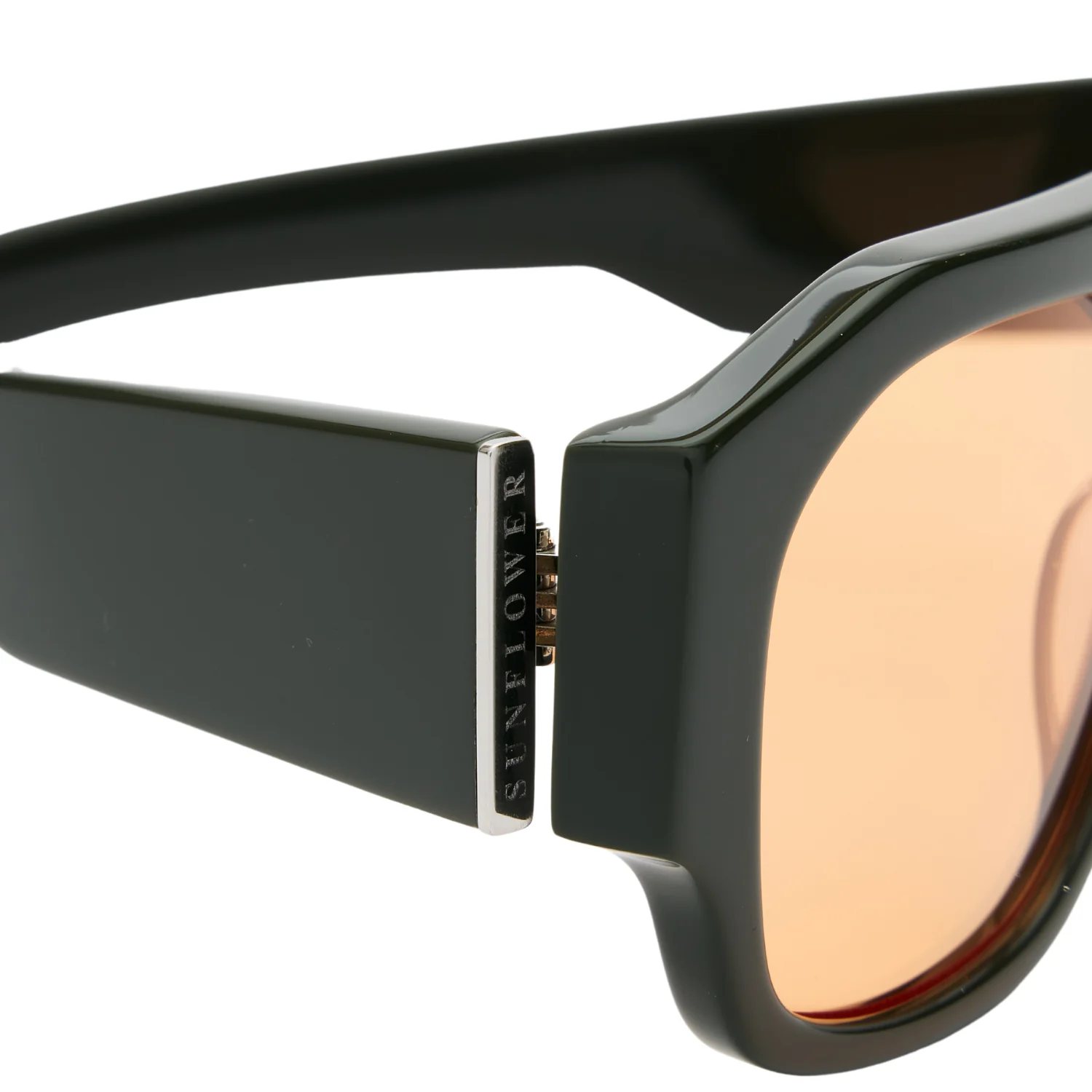 SHADE 02 - Solid Forest Dk Green/Solid Orange Lens - Image 5