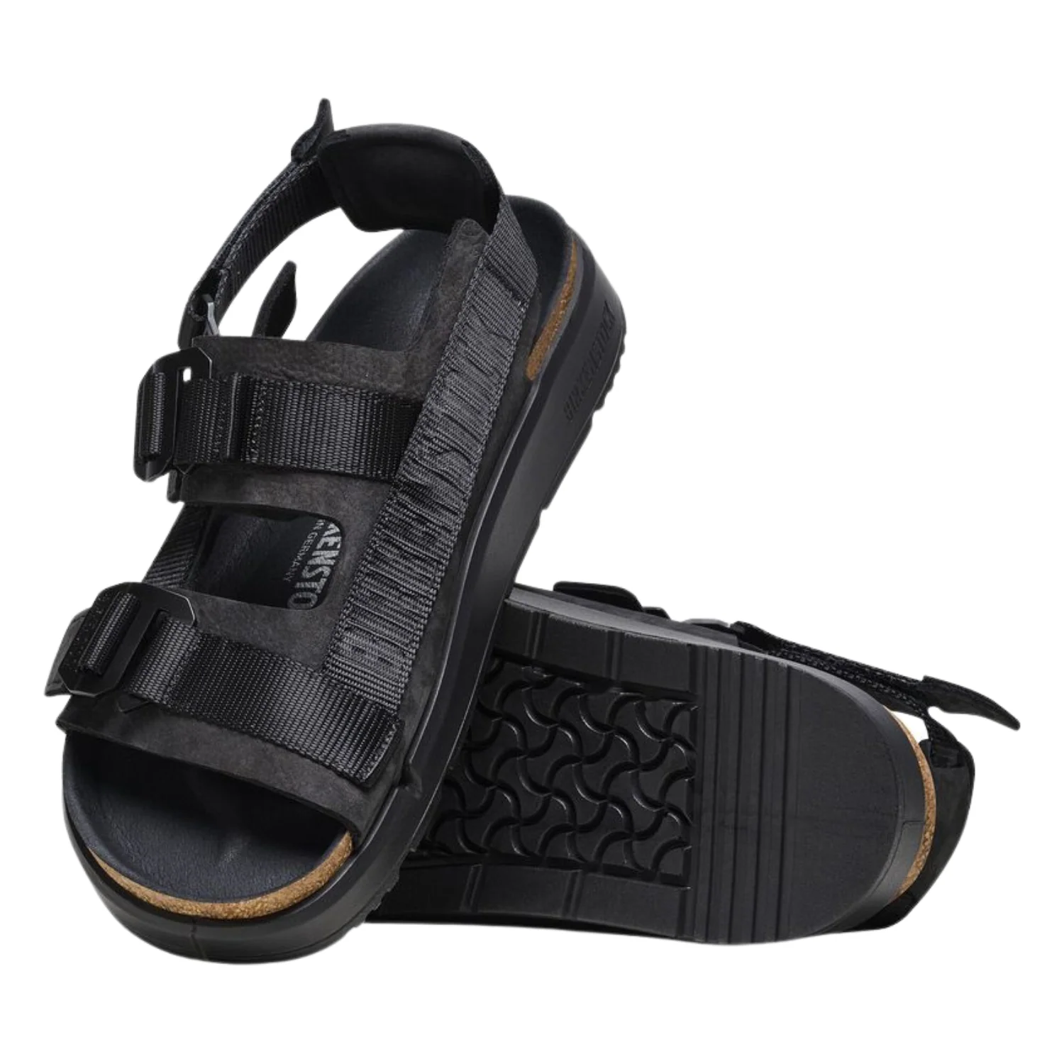 Shinjuku Leather-Textile - Black - Image 3