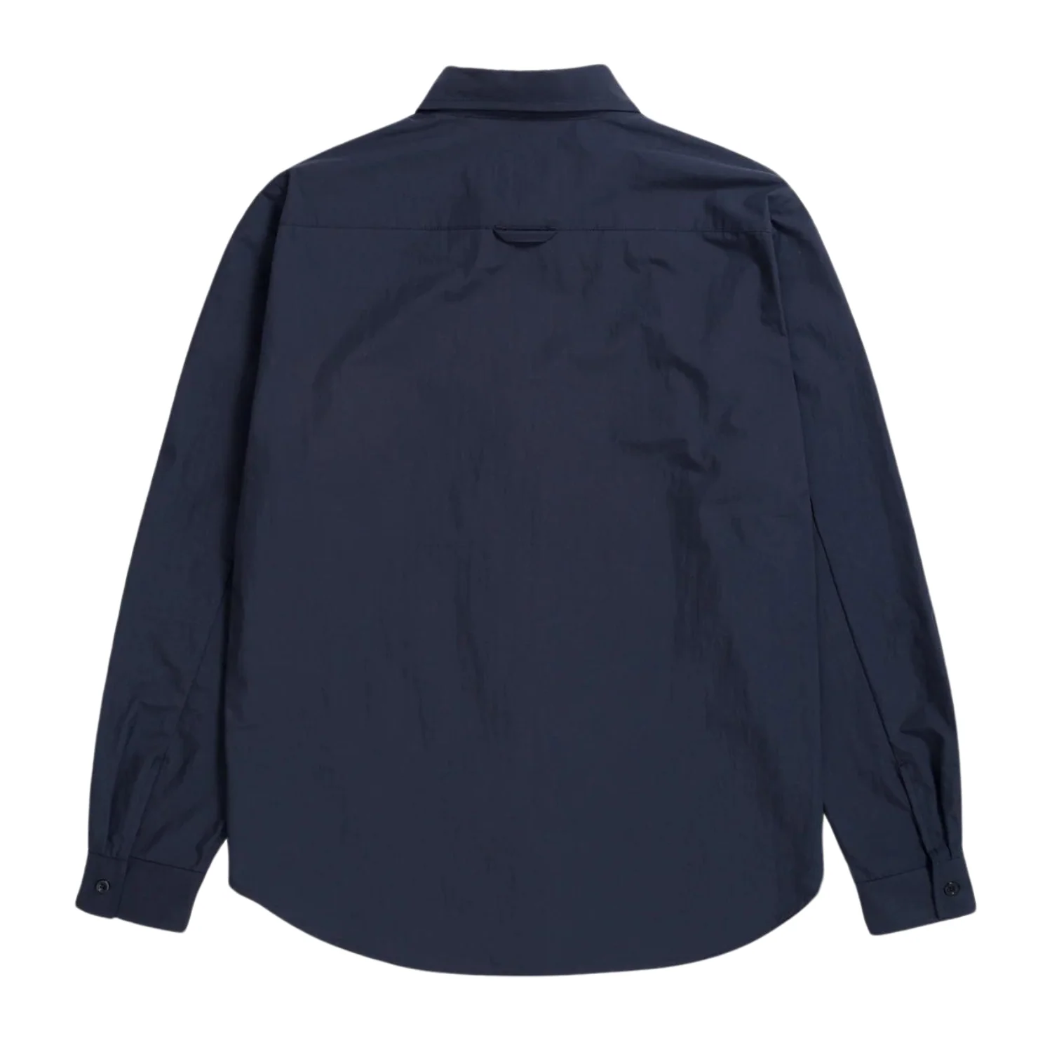 Silas Tech Poplin Shirt - Dark Navy - Image 2