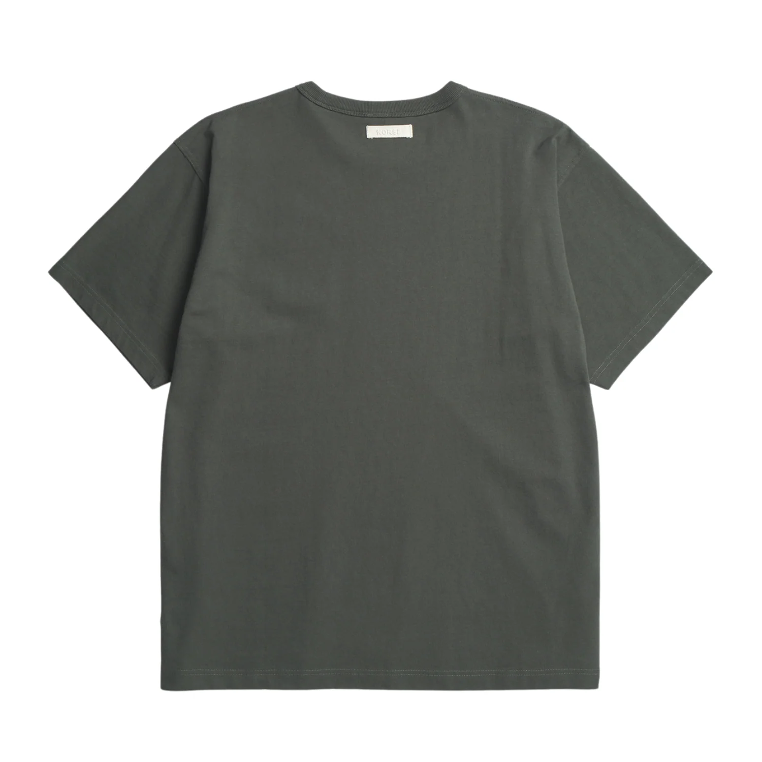 Simon Heavy T-shirt - Black Olive - Image 2