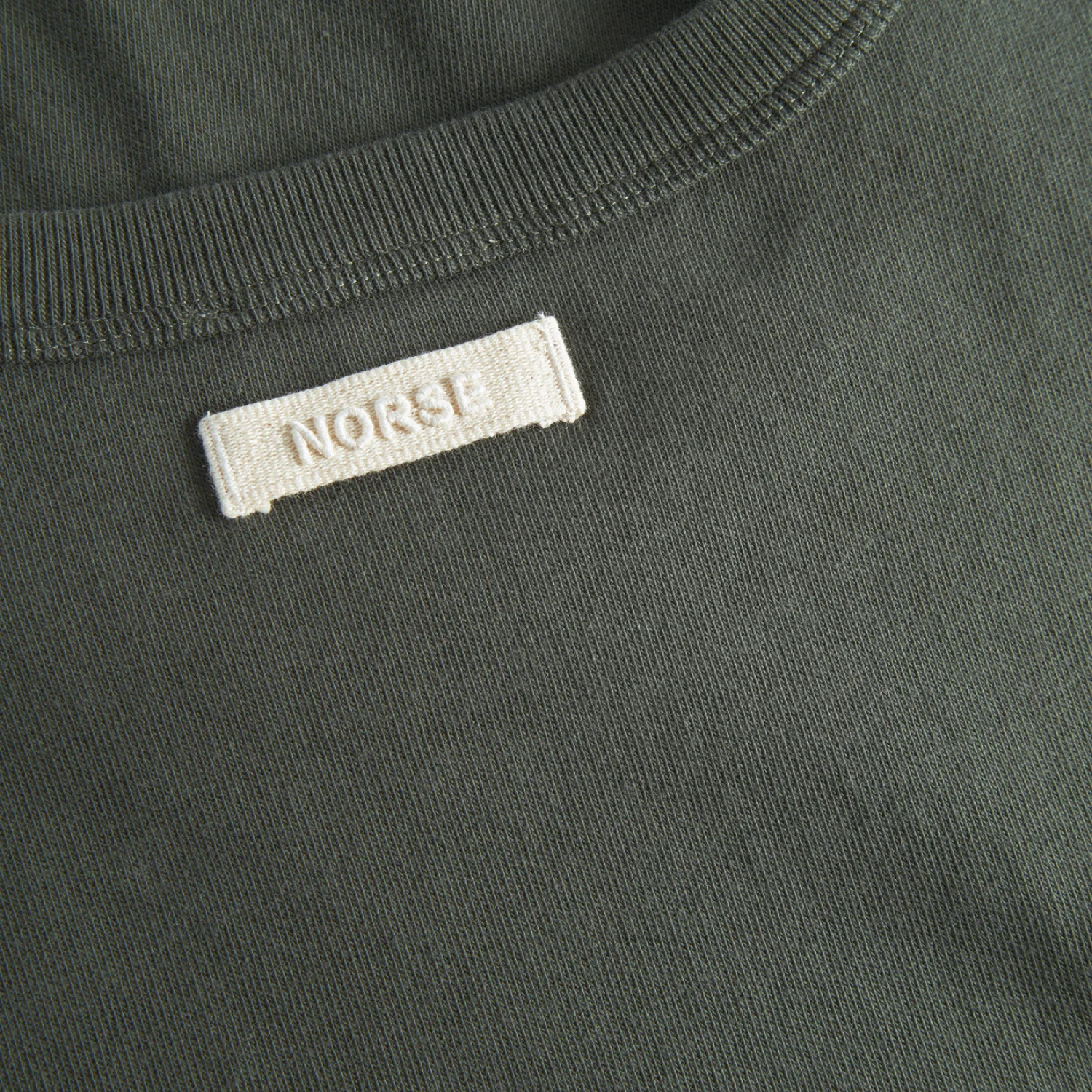 Simon Heavy T-shirt - Black Olive - Image 4