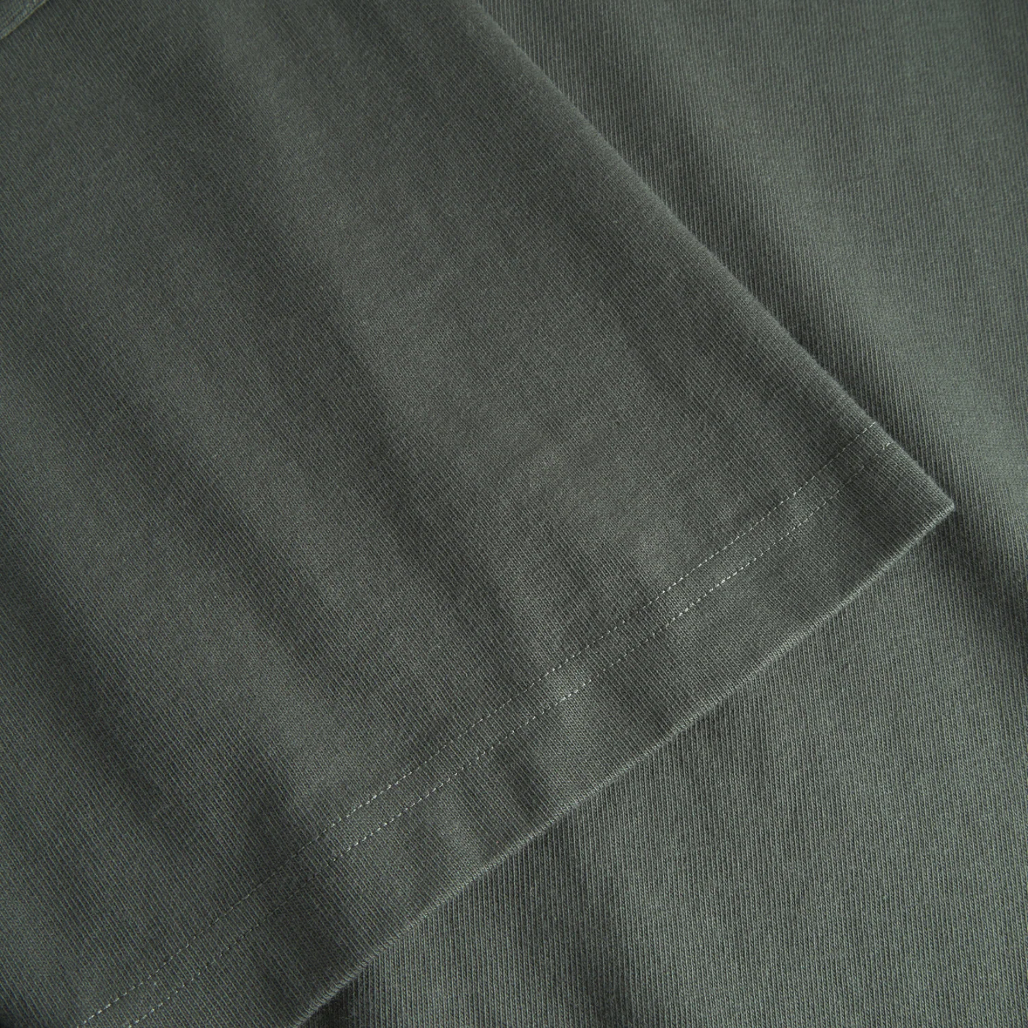 Simon Heavy T-shirt - Black Olive - Image 5