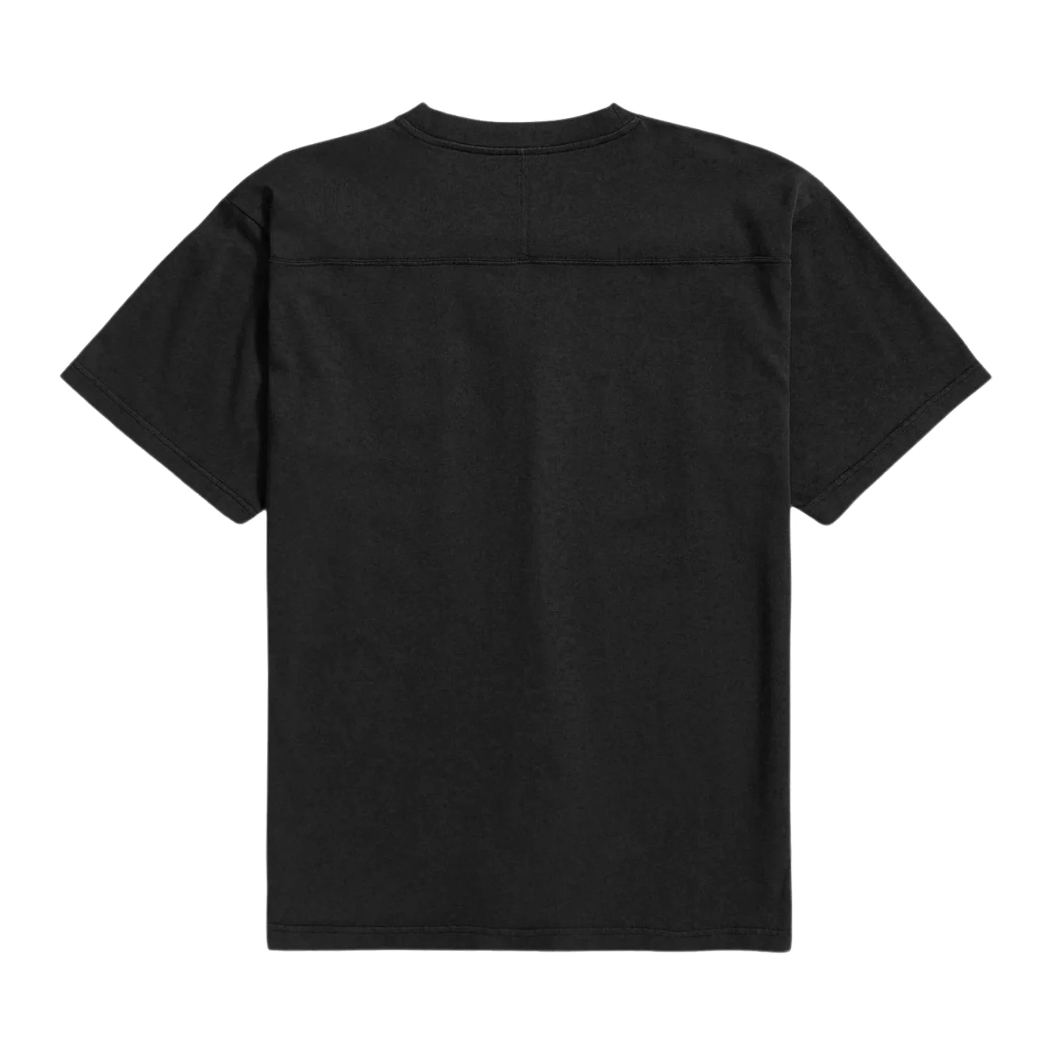 Simon Loose Organic Heavy Jersey N Patch T-Shirt - Black - Image 2