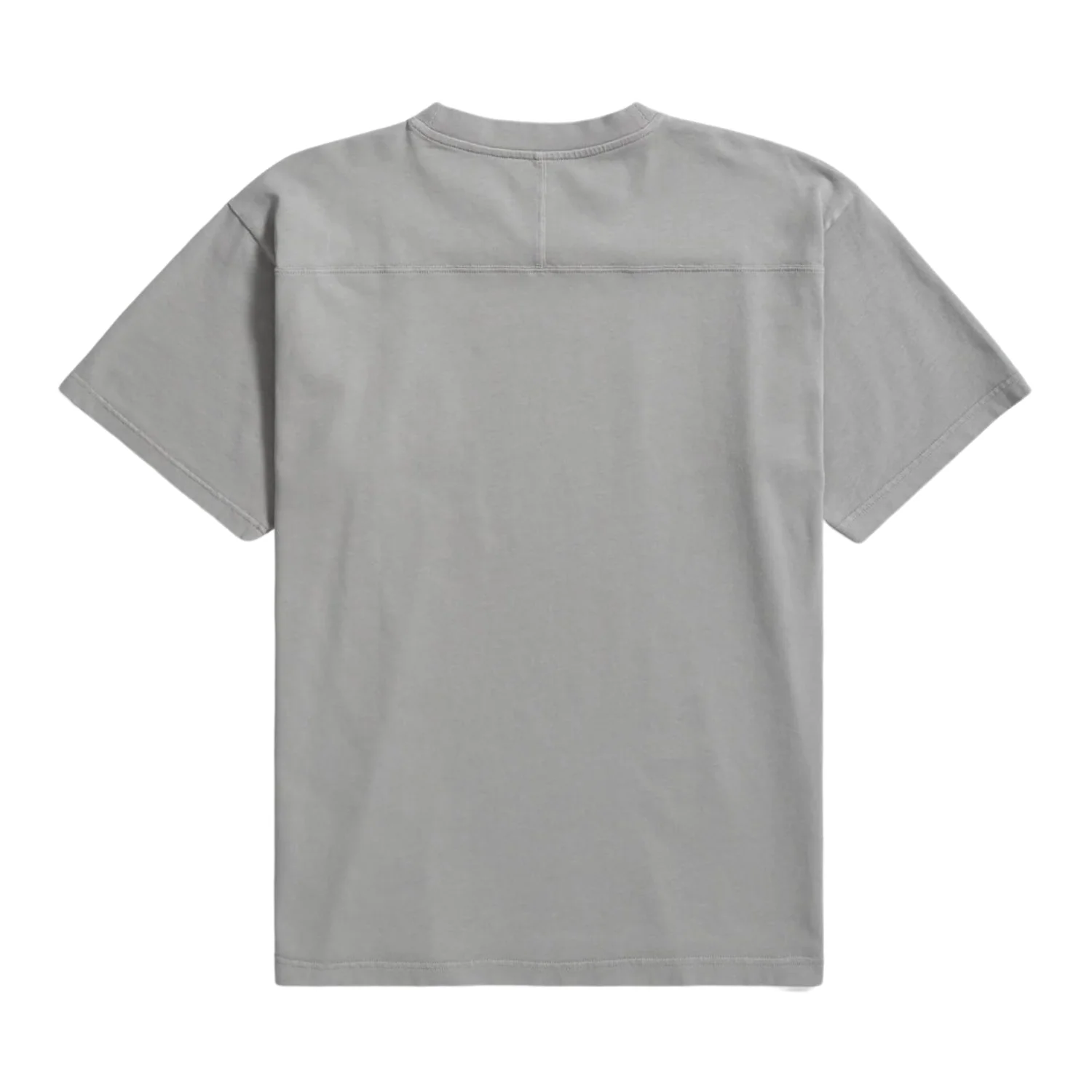 Simon Loose Organic Heavy Jersey N Patch T-Shirt - Weather Grey - Image 2