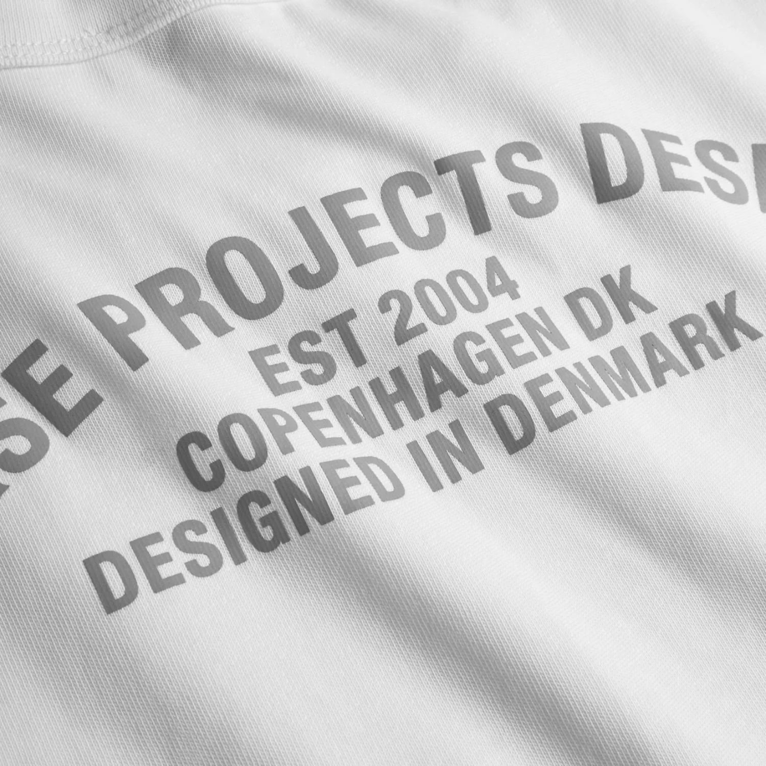 Simon Organic Arch Print T-Shirt - White - Image 3