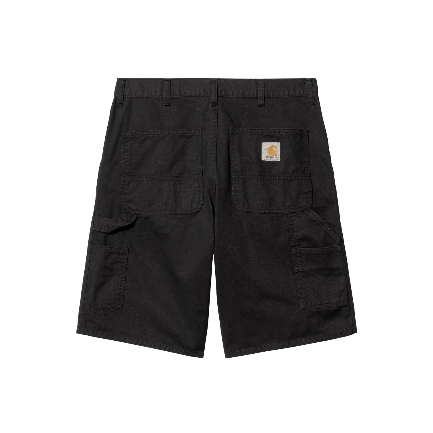 Single Knee Short - Black Garment Dyed - Image 2