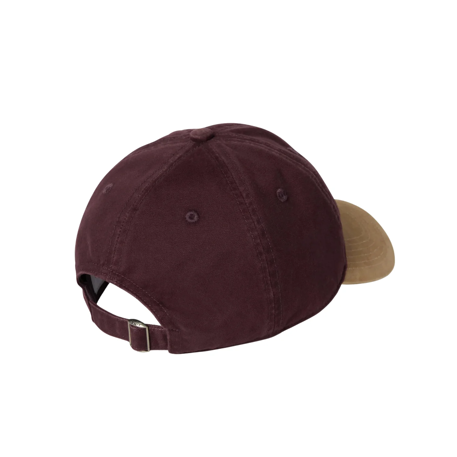 Small RS-Logo Cap - Burgundy/Beige - Image 2