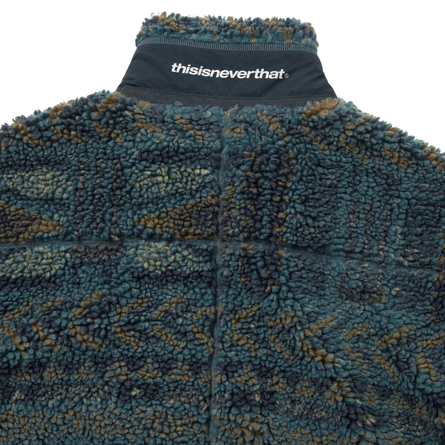 SP Sherpa Fleece Jacket - Navy - Image 4