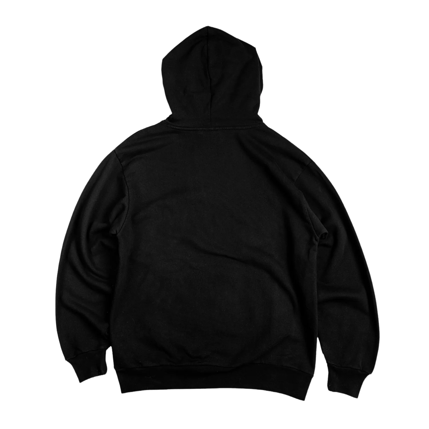 Stamp Logo Hoodie - Black - Image 2