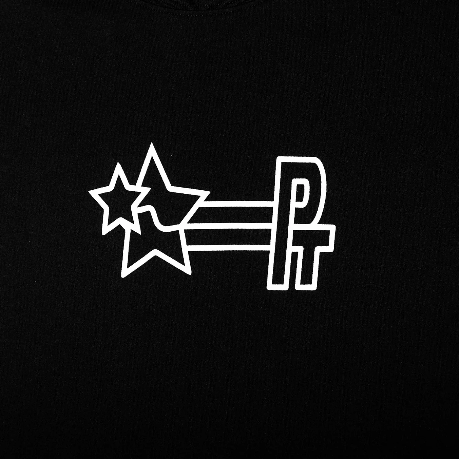 Stamp Logo Tee - Black - Image 4