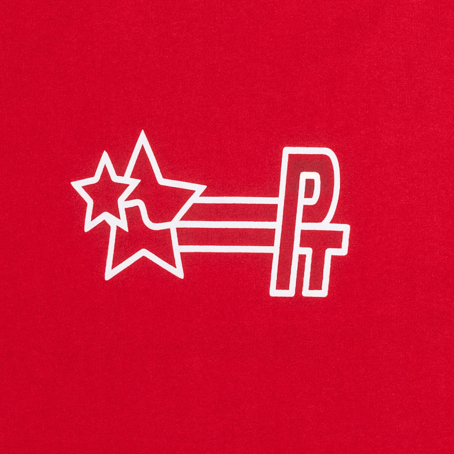 Stamp Logo Tee - Red - Image 4