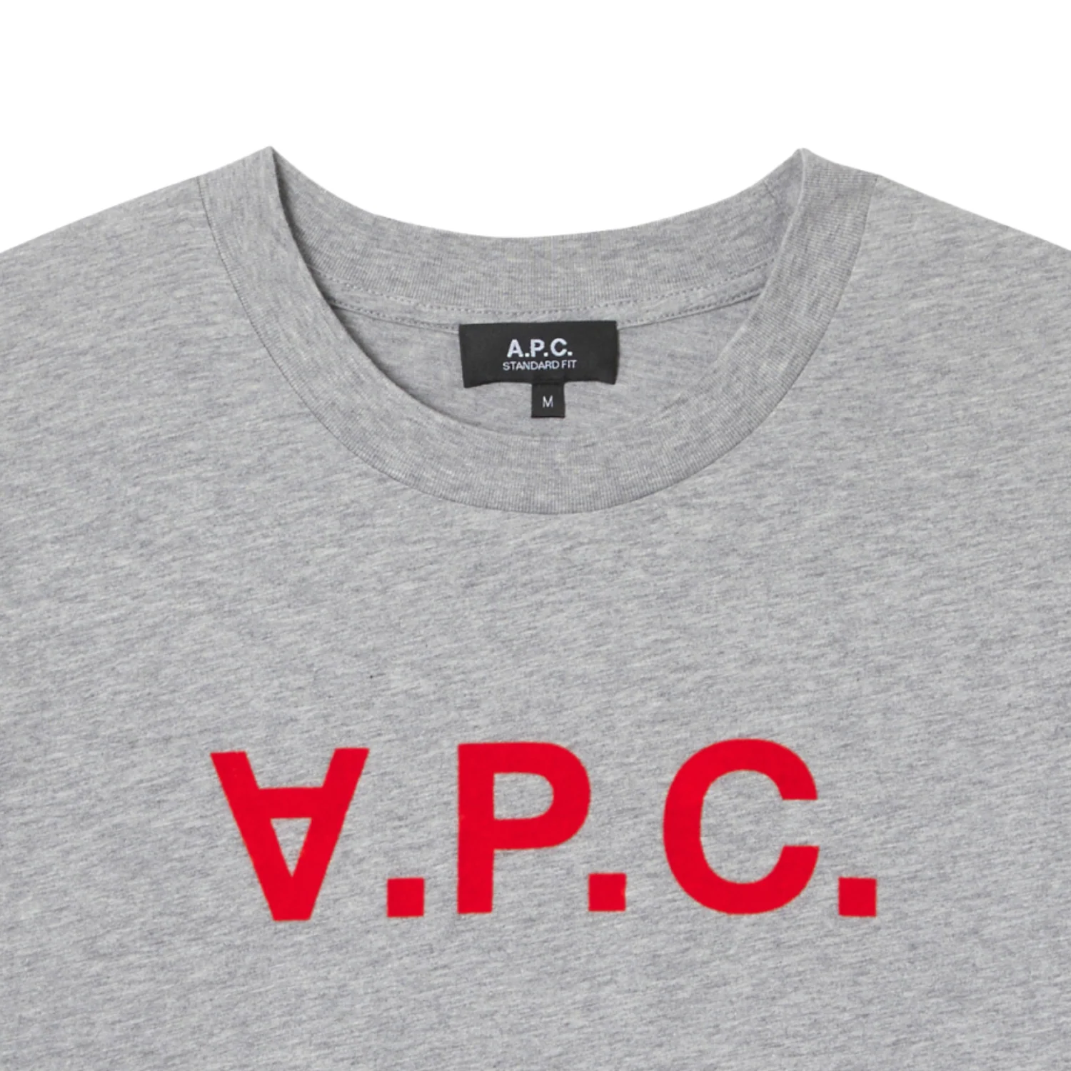 Standard Grand VPC T-Shirt - Gris Chine/Rouge - Image 2