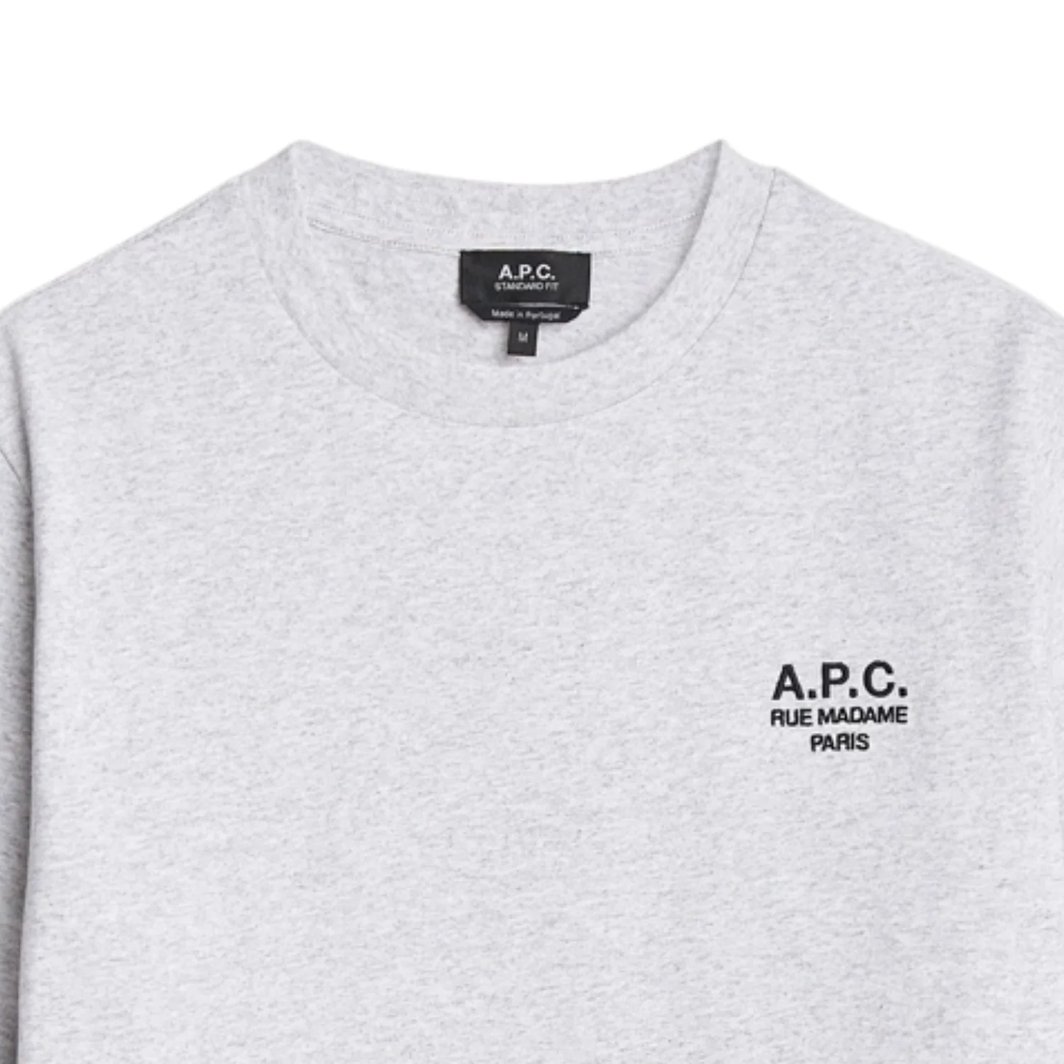 Standard Rue Madame T-Shirt - Gris Chine/Black - Image 2