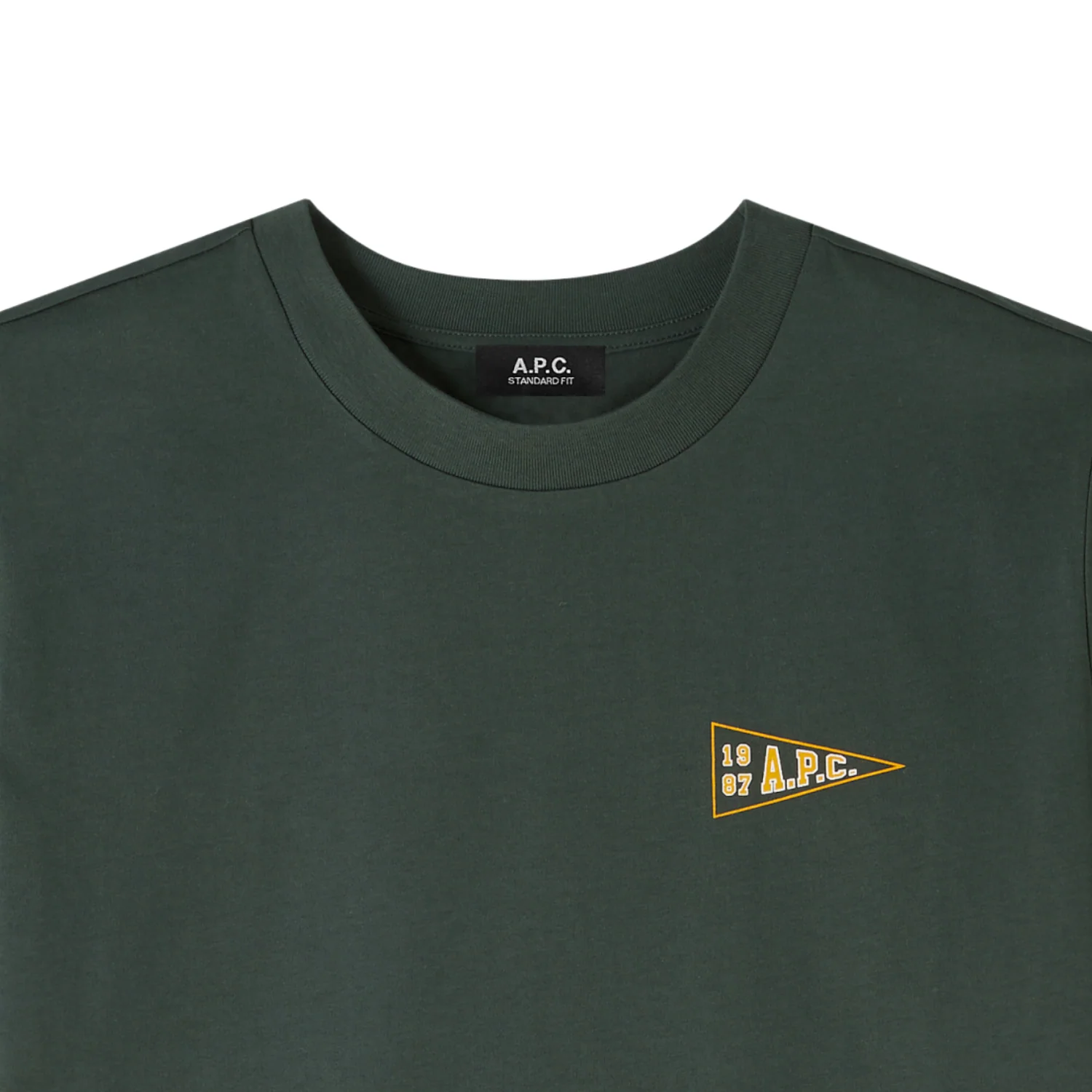 Standard University T-Shirt - Vert Fonce - Image 2