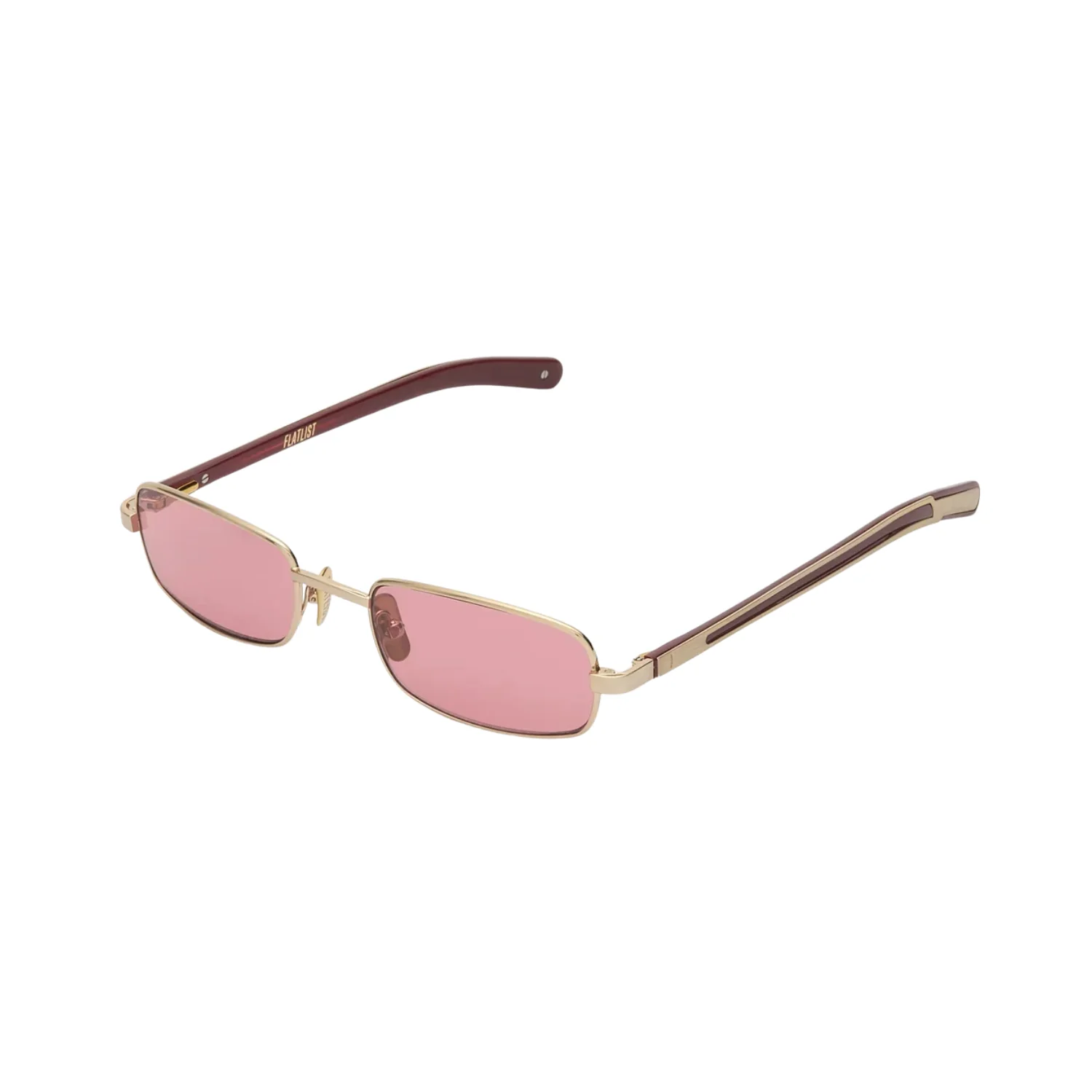STING - Brushed Light Gold/Solid Bordeaux/Dust Pink Lens - Image 2