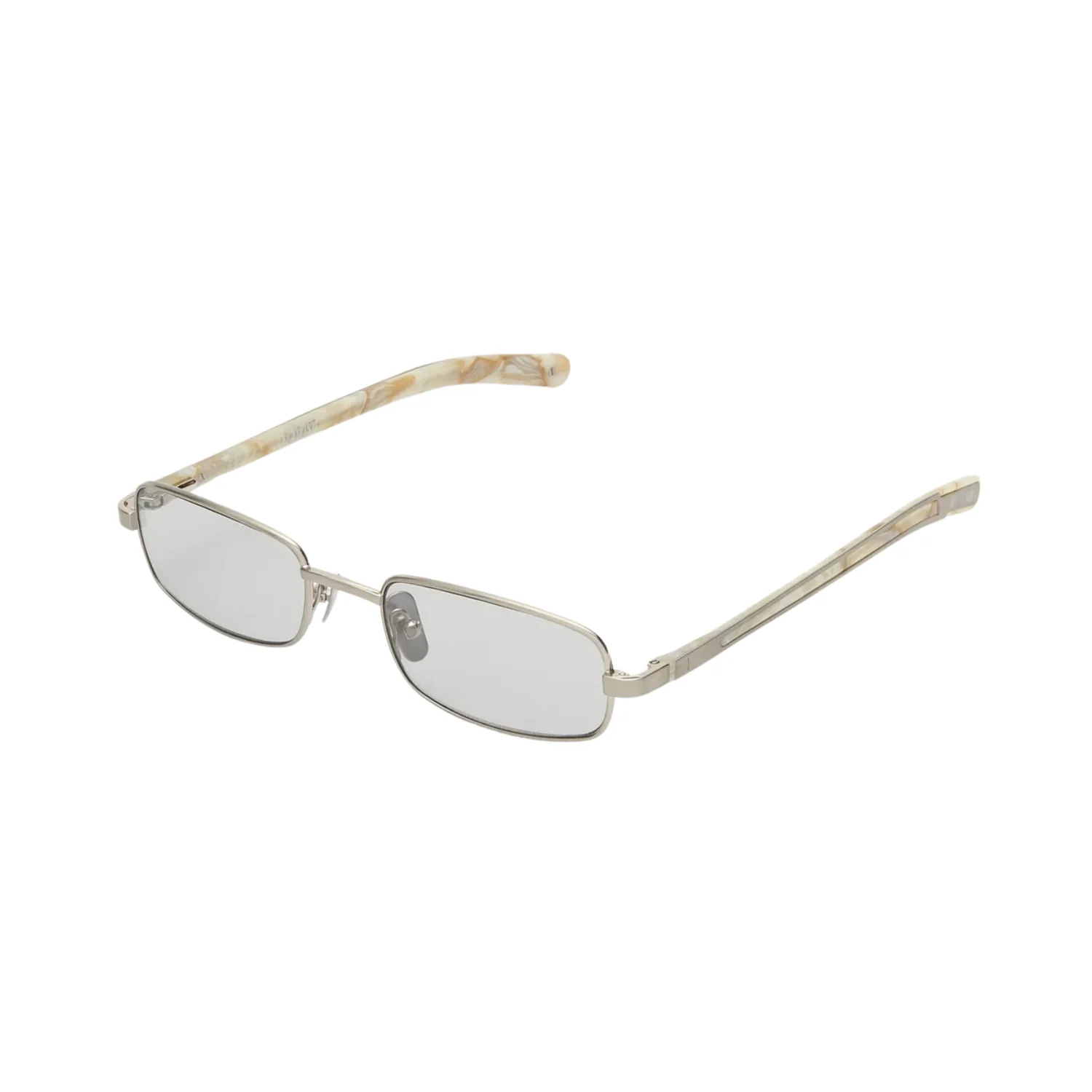 STING - Brushed Silver/Carrara Fantasy/Light Grey Lens - Image 2