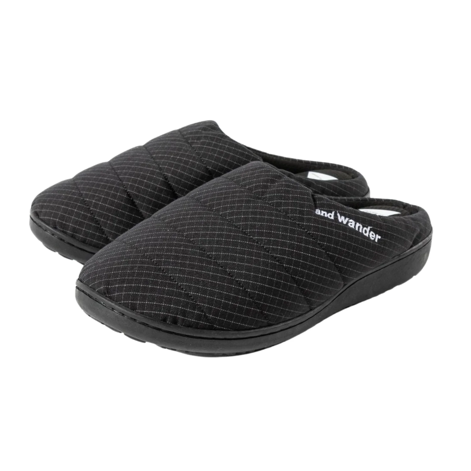 SUBU x and wander Reflective Rip Permanent Sandal - Black - Image 2