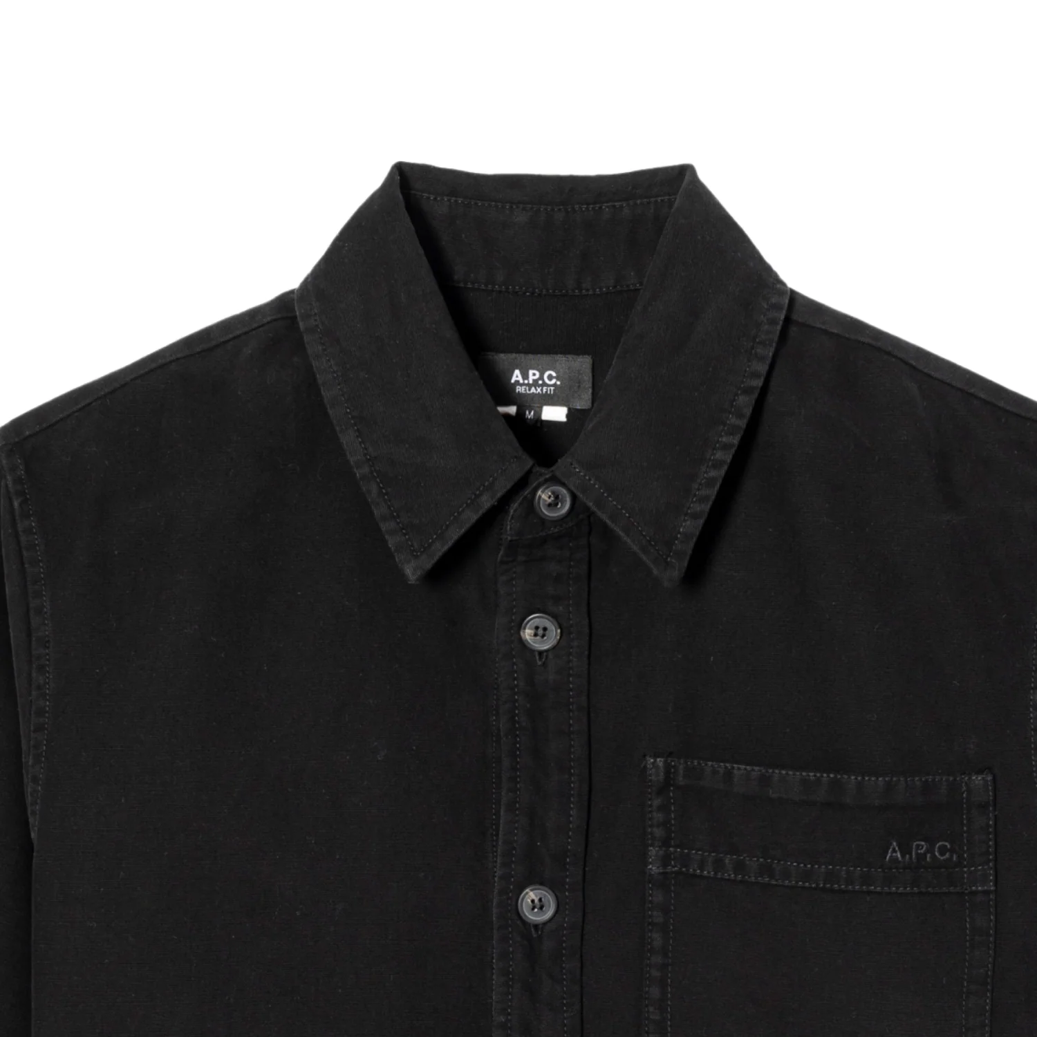 Surchemise Basile Brodee Poitrine - Black - Image 2