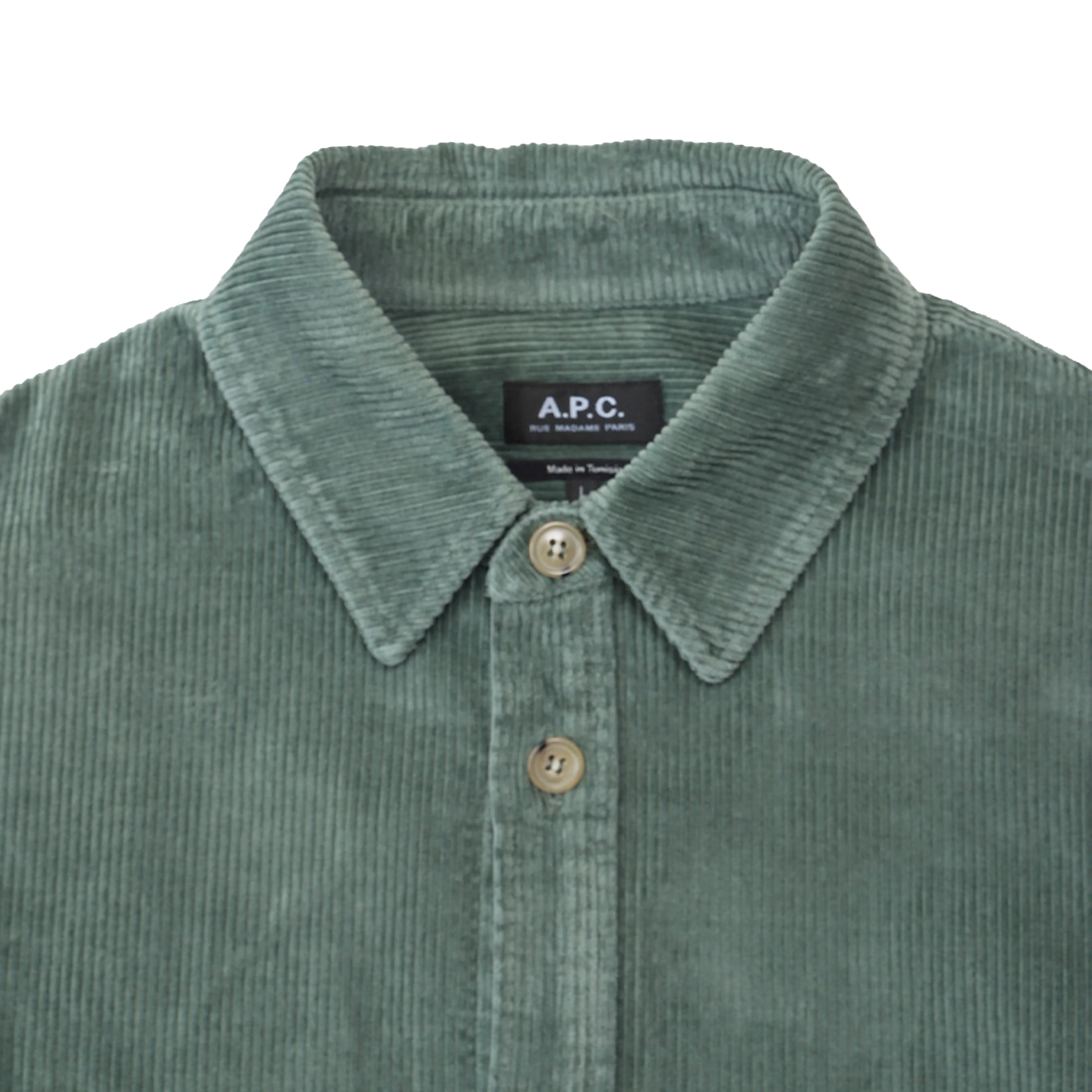 Surchemise Bobby Logo Vert Amande  Almold Green - Image 2