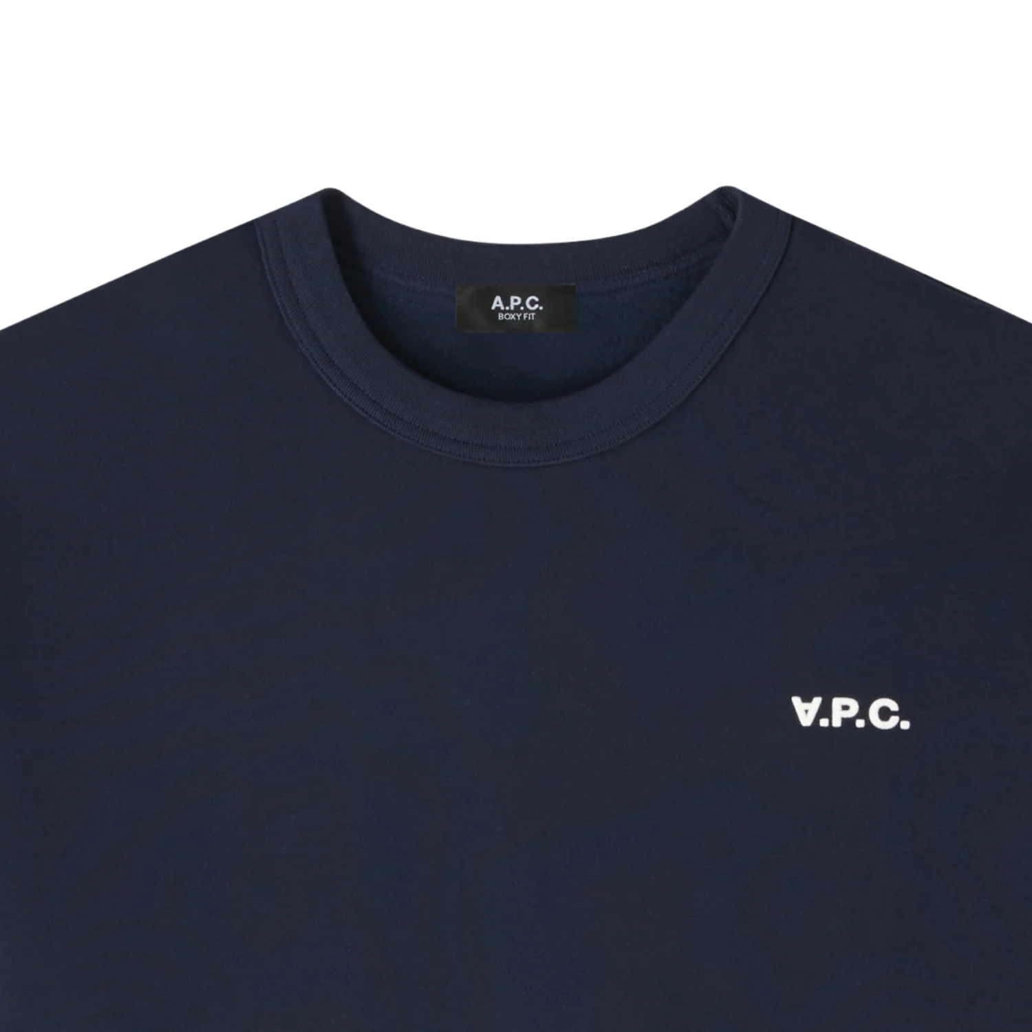 Sweat Boxy Petit VPC - Dark Navy/Ecru - Image 2