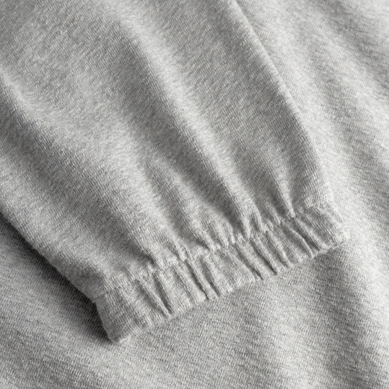 Sylane Relaxed Light Pile Jersey Polo - Grey Melange - Image 4