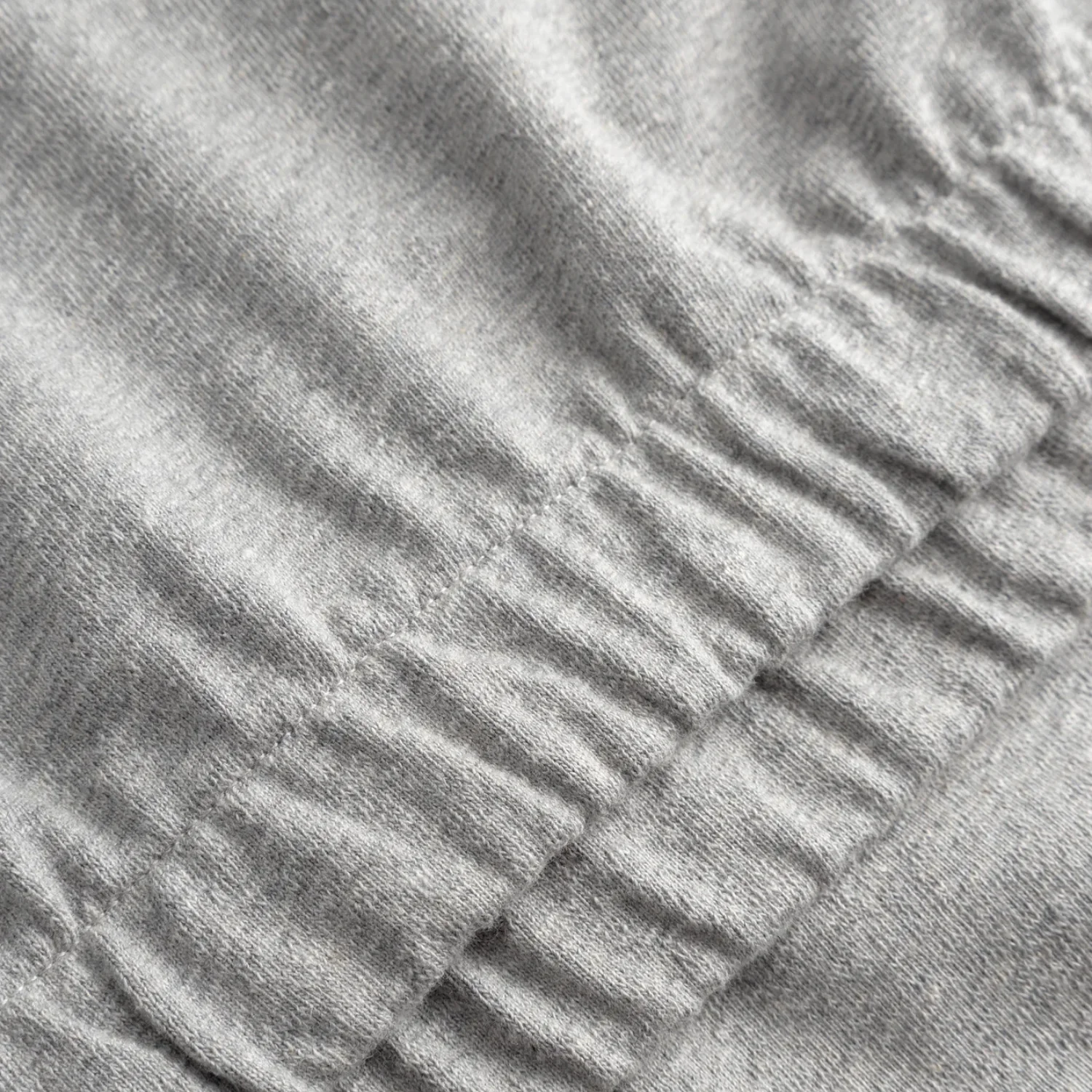 Sylane Relaxed Light Pile Jersey Polo - Grey Melange - Image 5