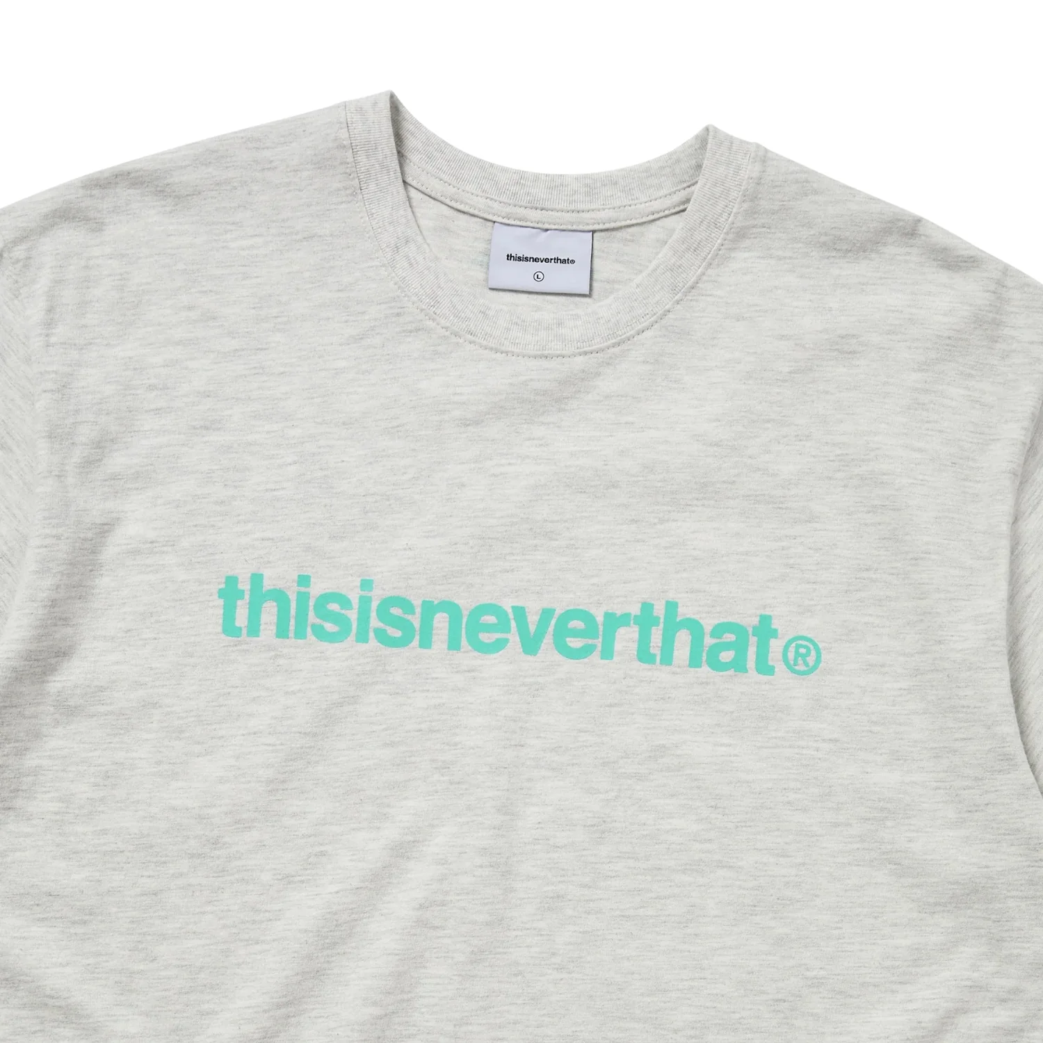 T-Logo Tee - Oatmeal - Image 3