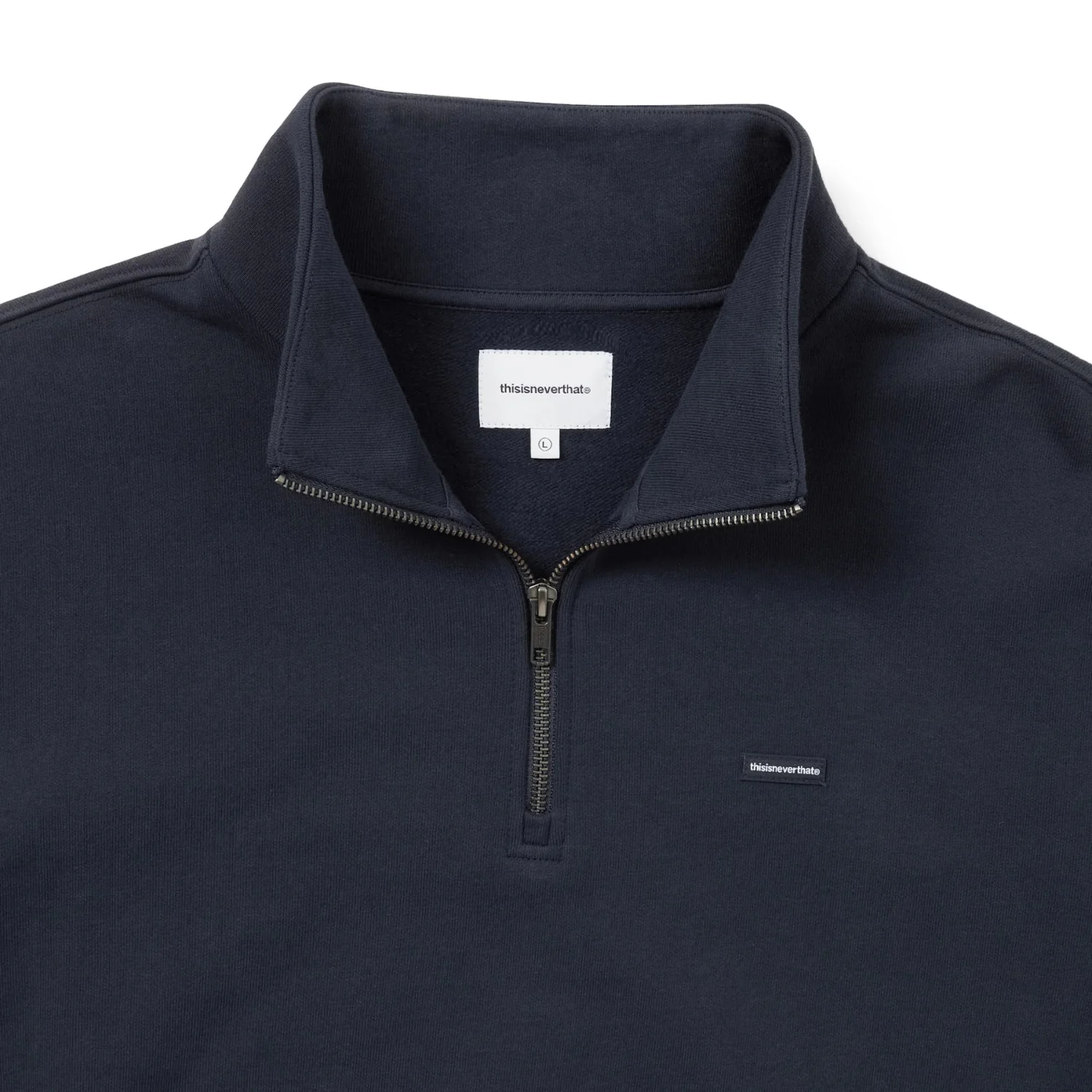 T.N.T. Classic HDP Half Zip Sweatshirt - Navy - Image 3