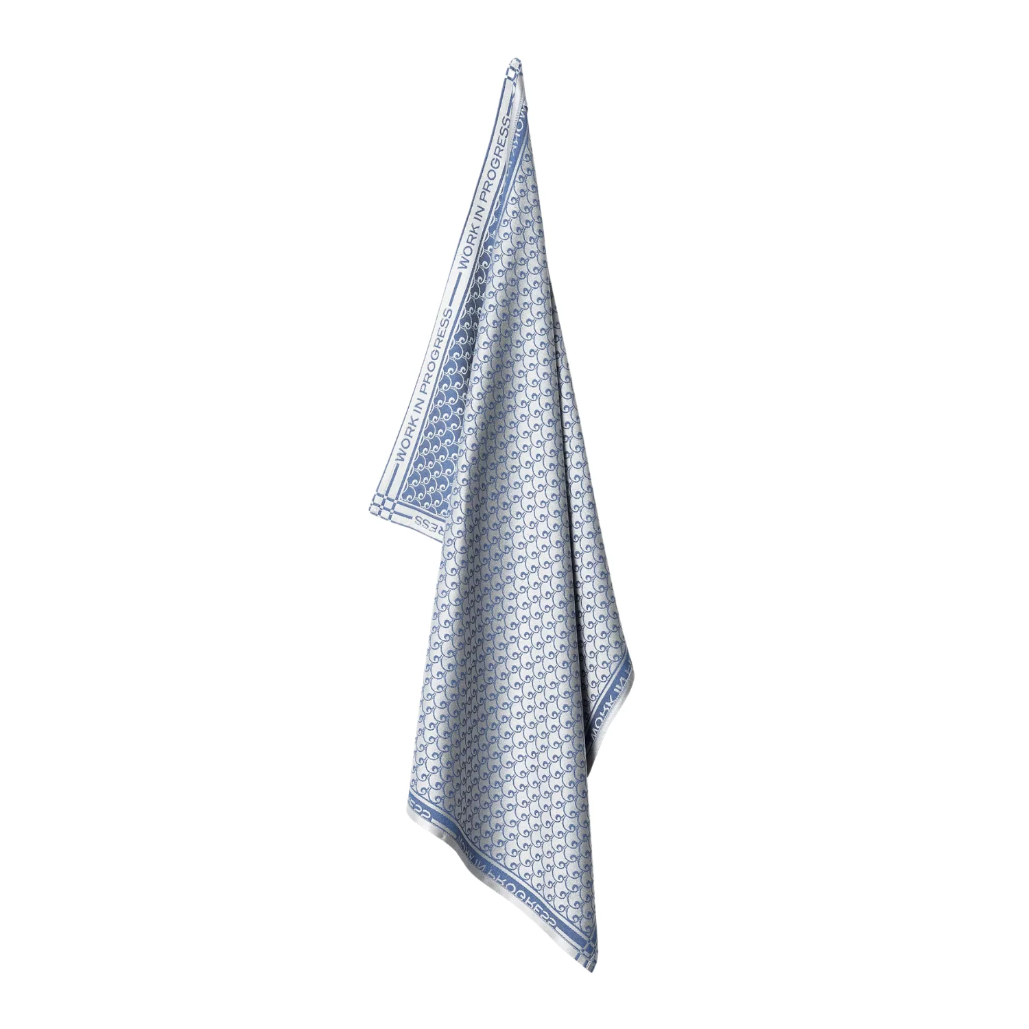 Tea Towel Set - White/Blue - Image 4
