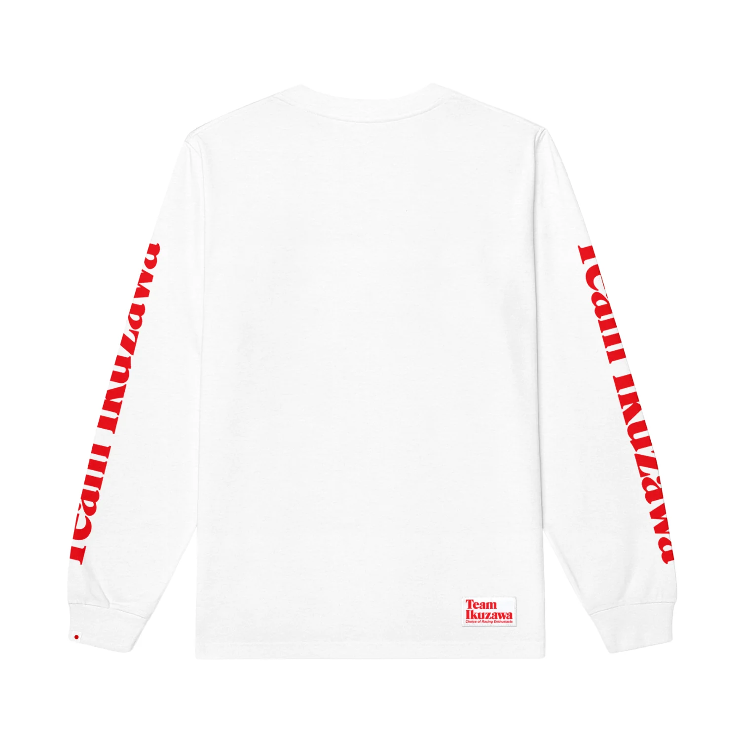 Team Ikuzawa Classic LS T-Shirt - White - Image 2