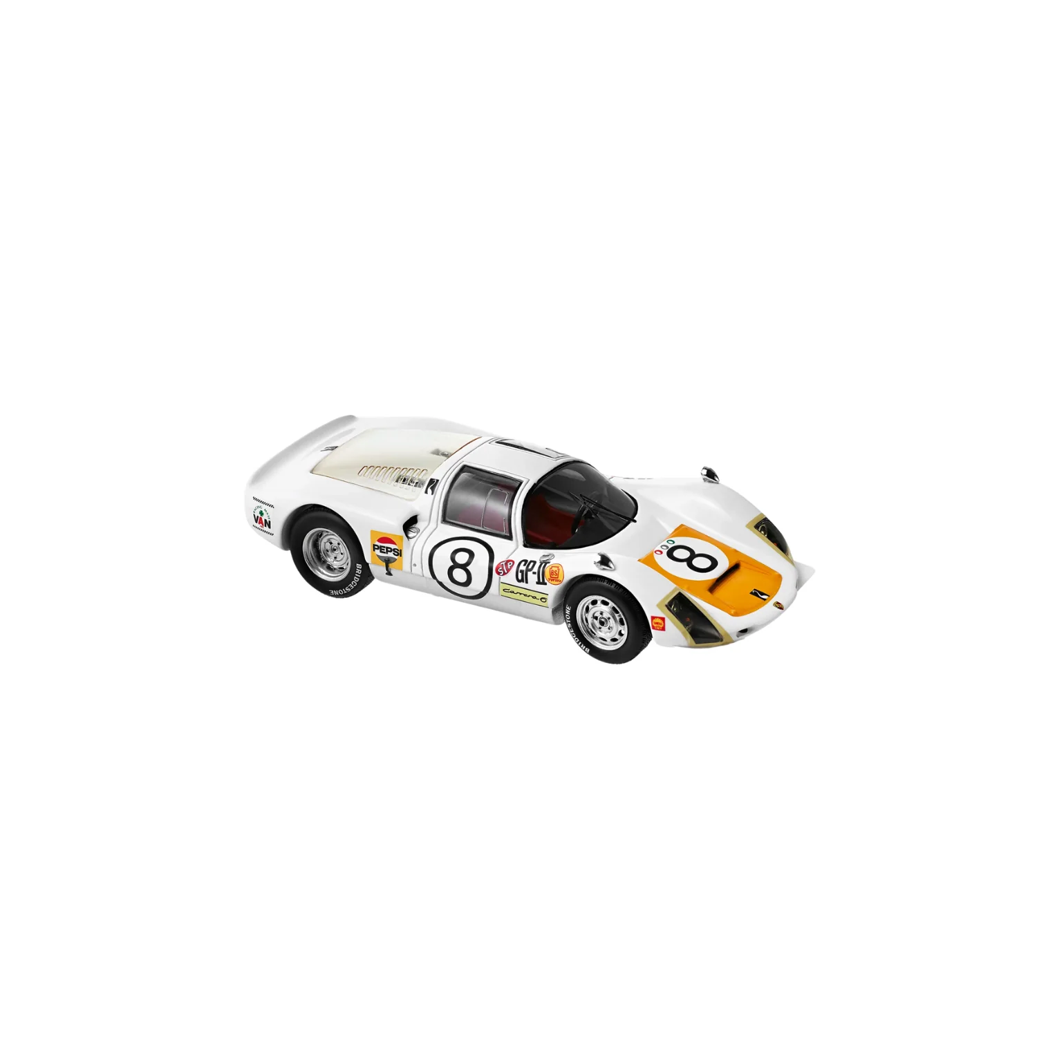 Team Ikuzawa Limited-Edition Japan GP Winning Porsche 906 1:43 Scale Model - Image 2