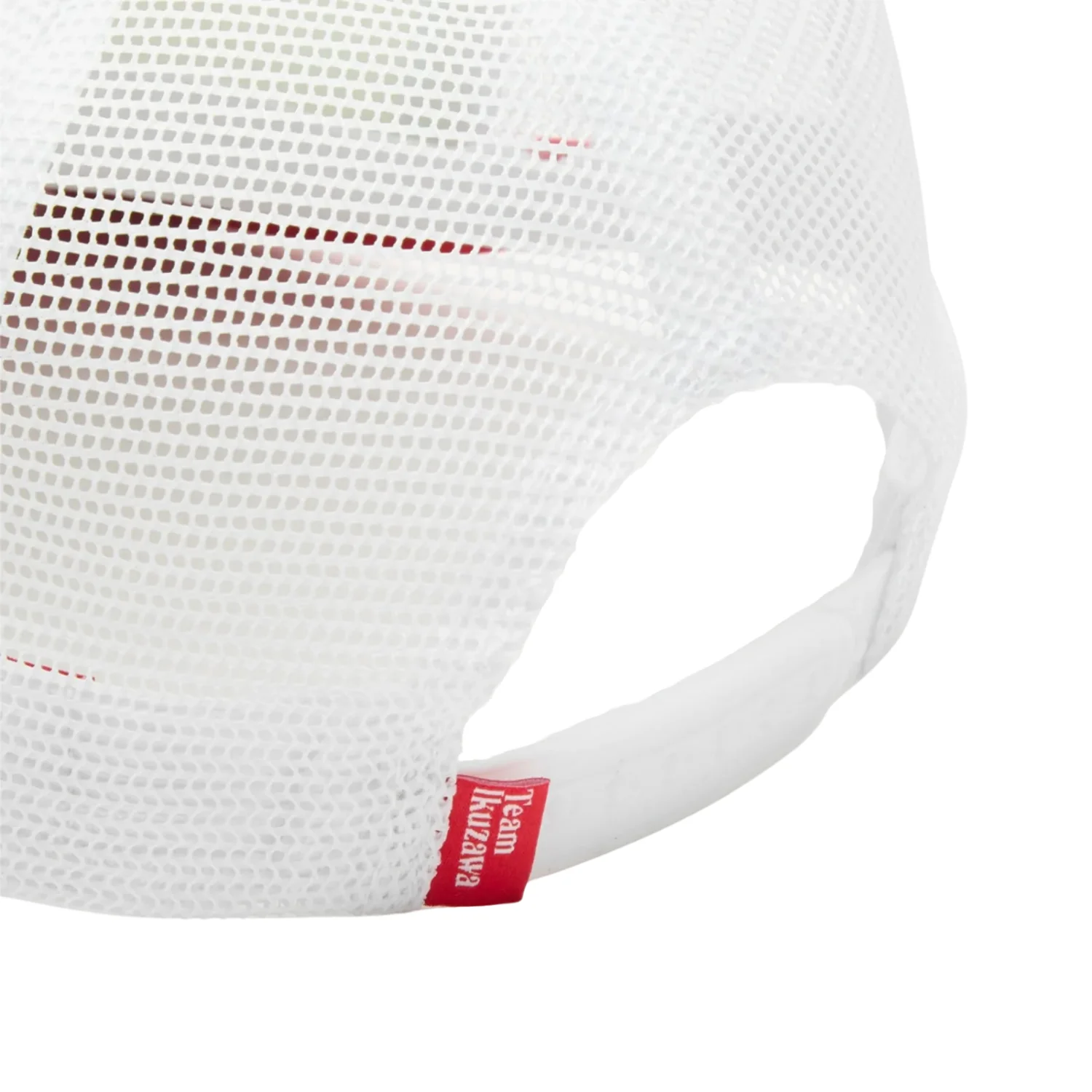 Team Ikuzawa Mesh Trucker Cap - Red - Image 3
