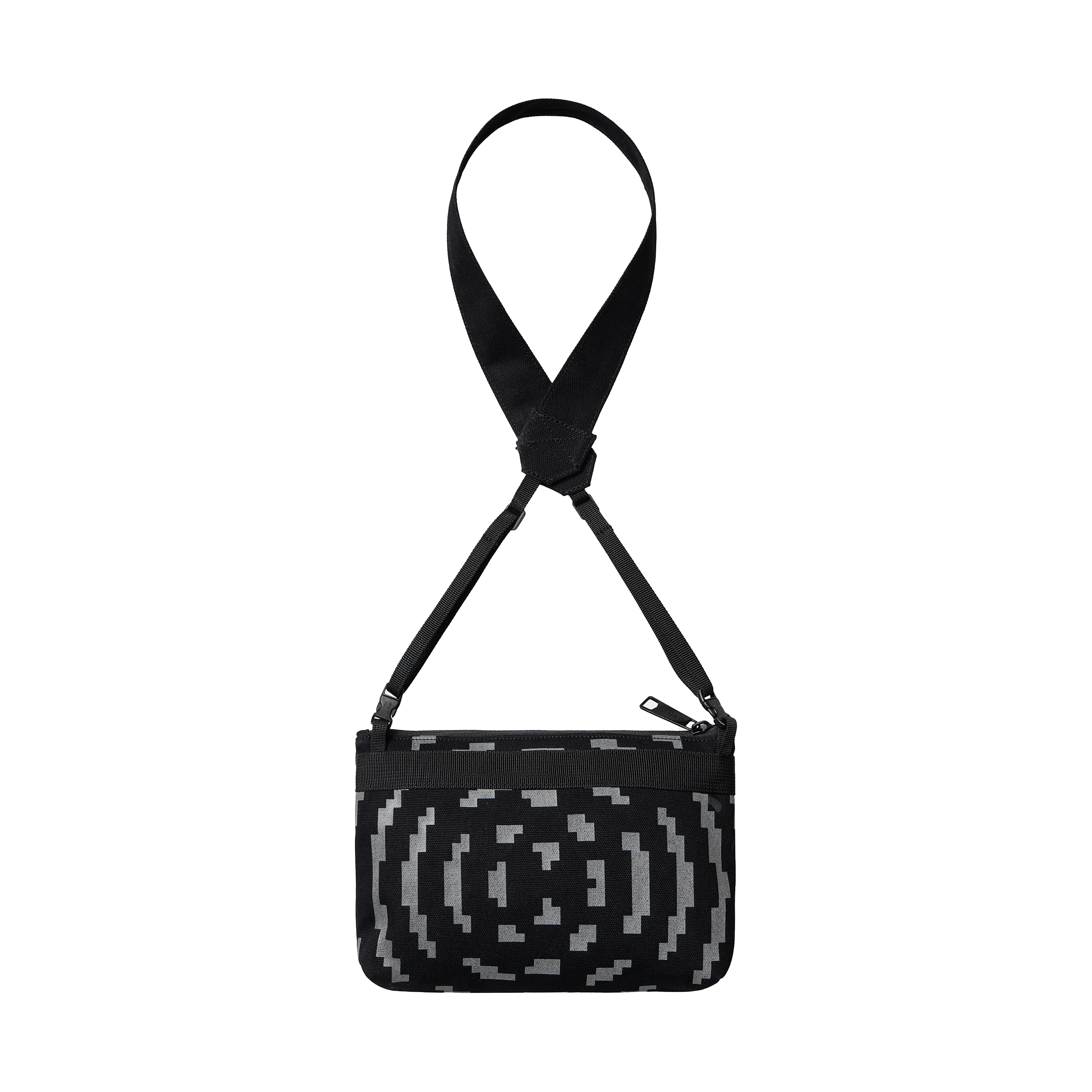 Way Of Light Techno Alliance Strap Bag - Black/Dark grey reflective - Image 2