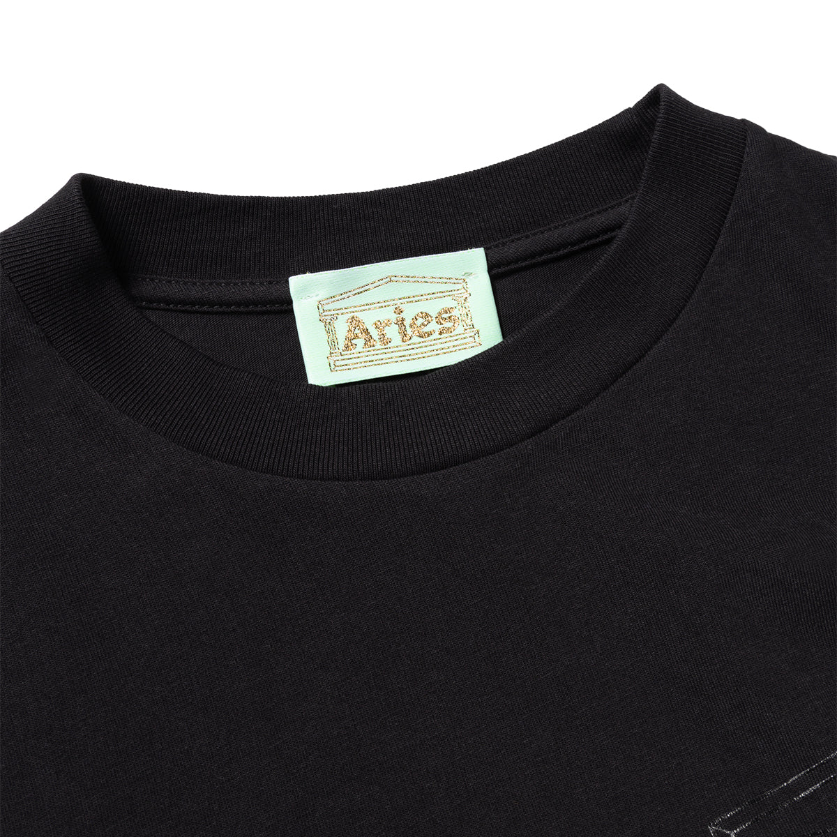 Temple SS Tee - Black - Image 3