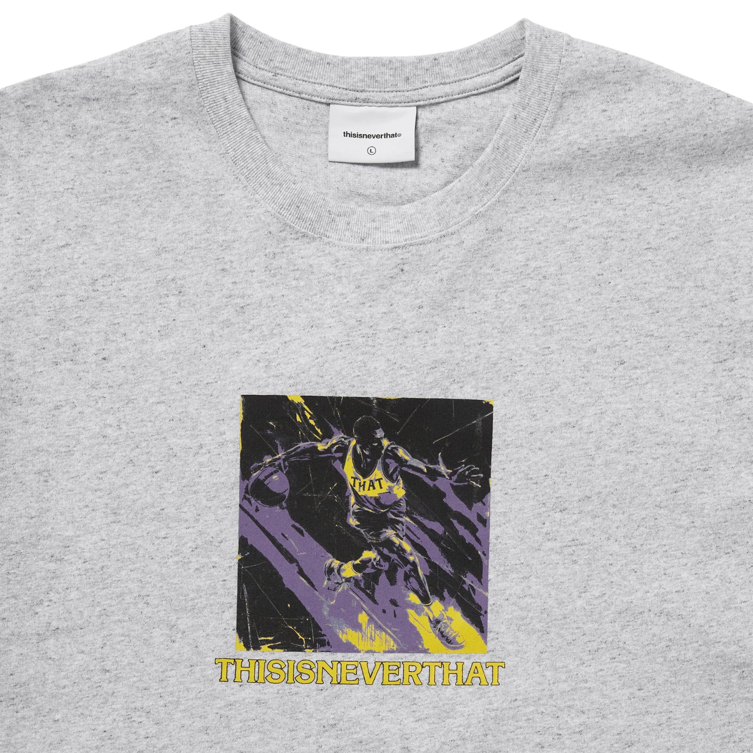 THAT Player Tee - Heather Grey - Image 3