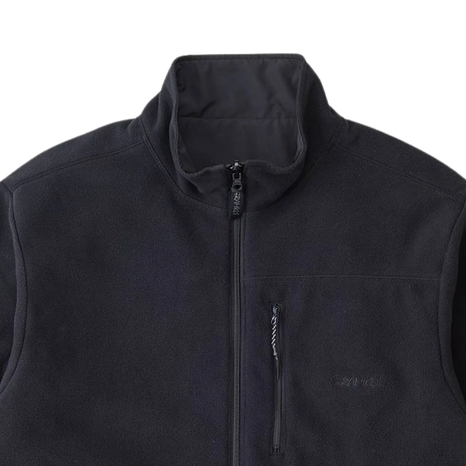 Thermal Fleece Reversible Jacket - Black - Image 2