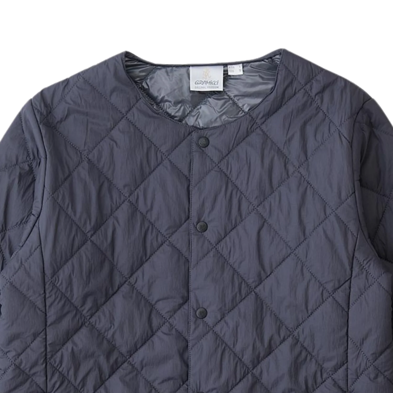 Thermal Insulation Quilted Jacket - Navy - Image 2