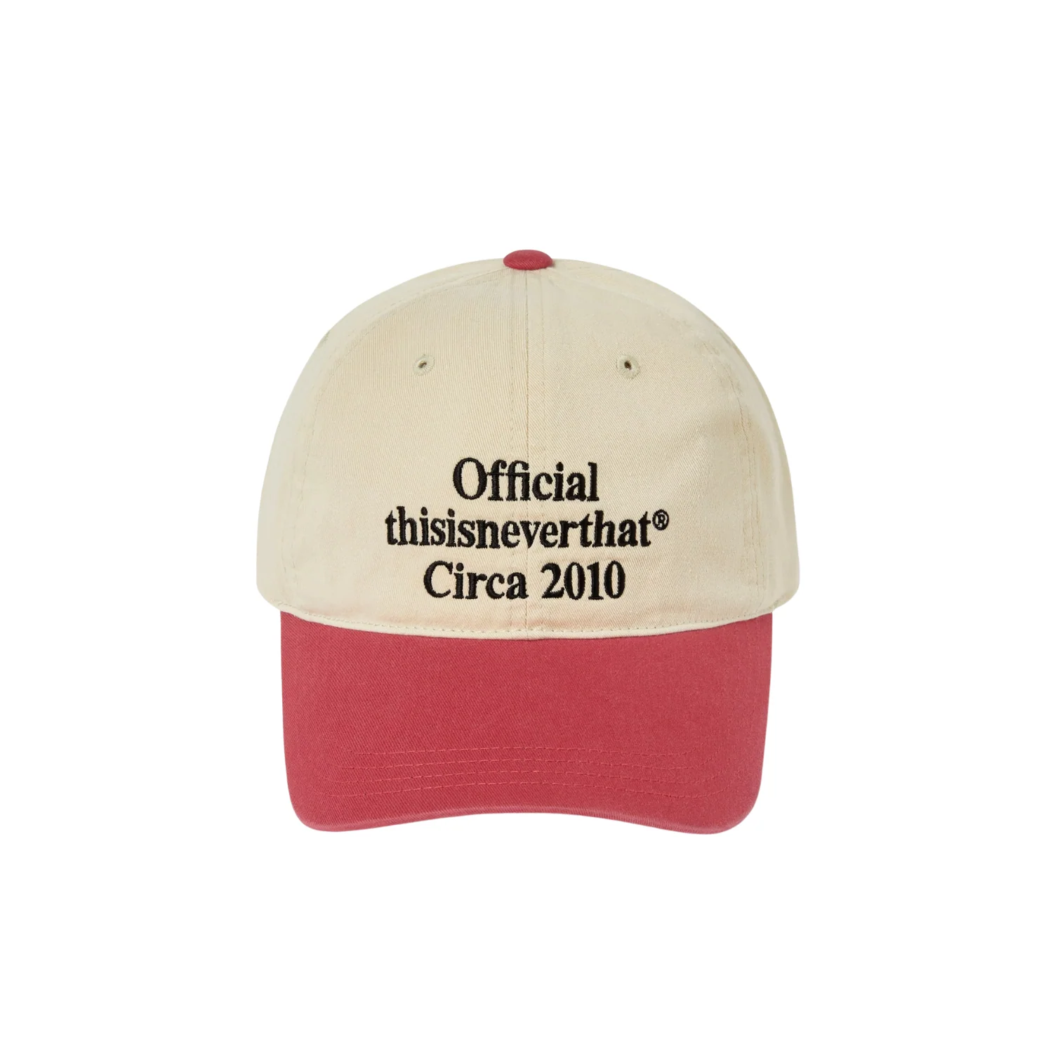 Times Cap - Ivory/Pink - Image 3