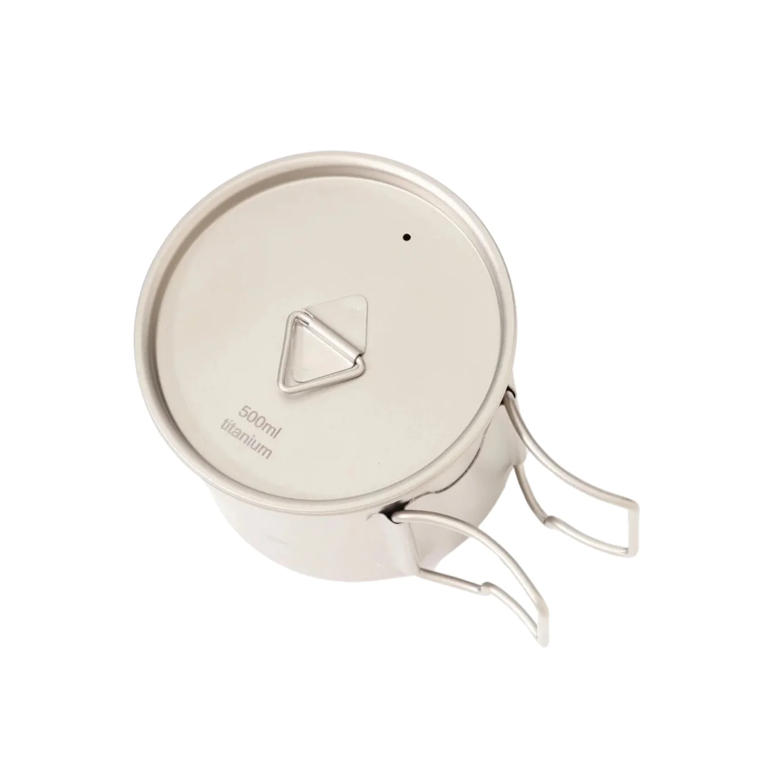Titanium Mug 500ml - Silver - Image 4