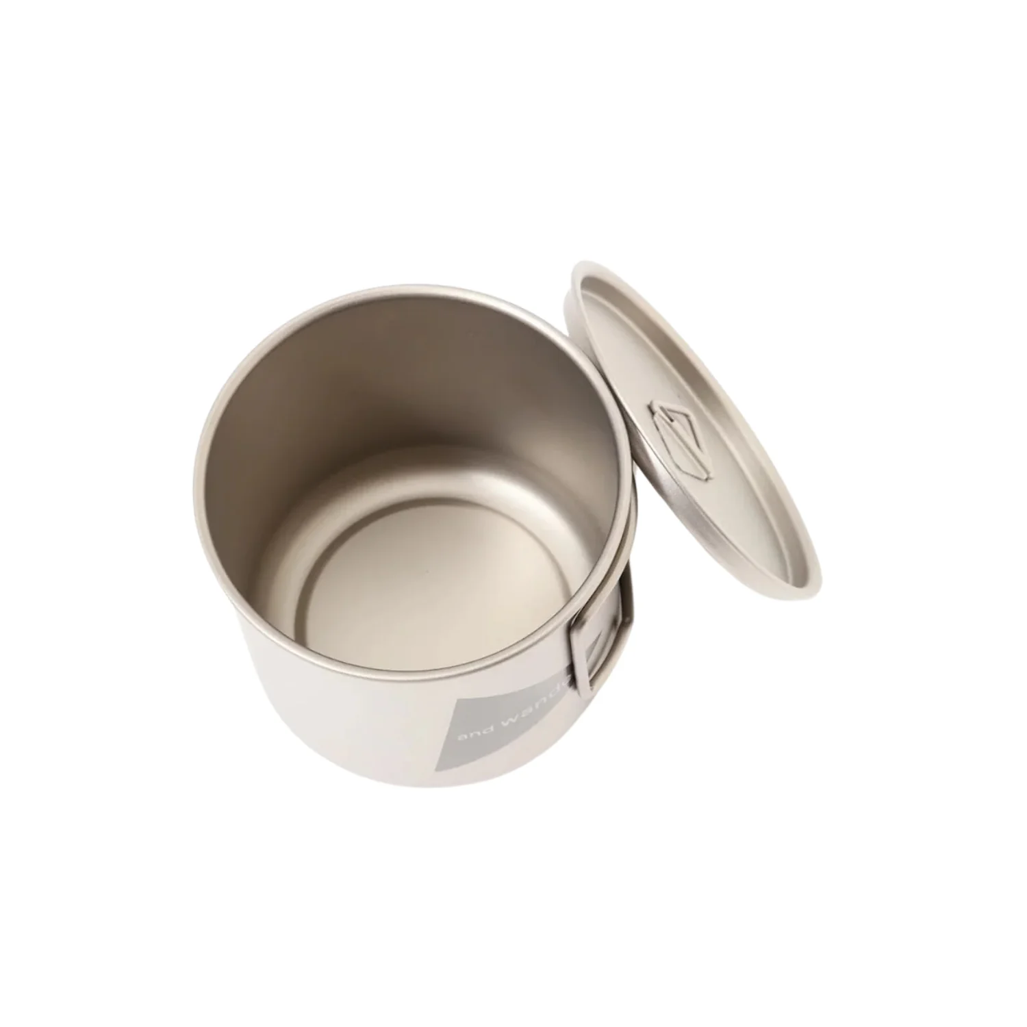 Titanium Mug 500ml - Silver - Image 5