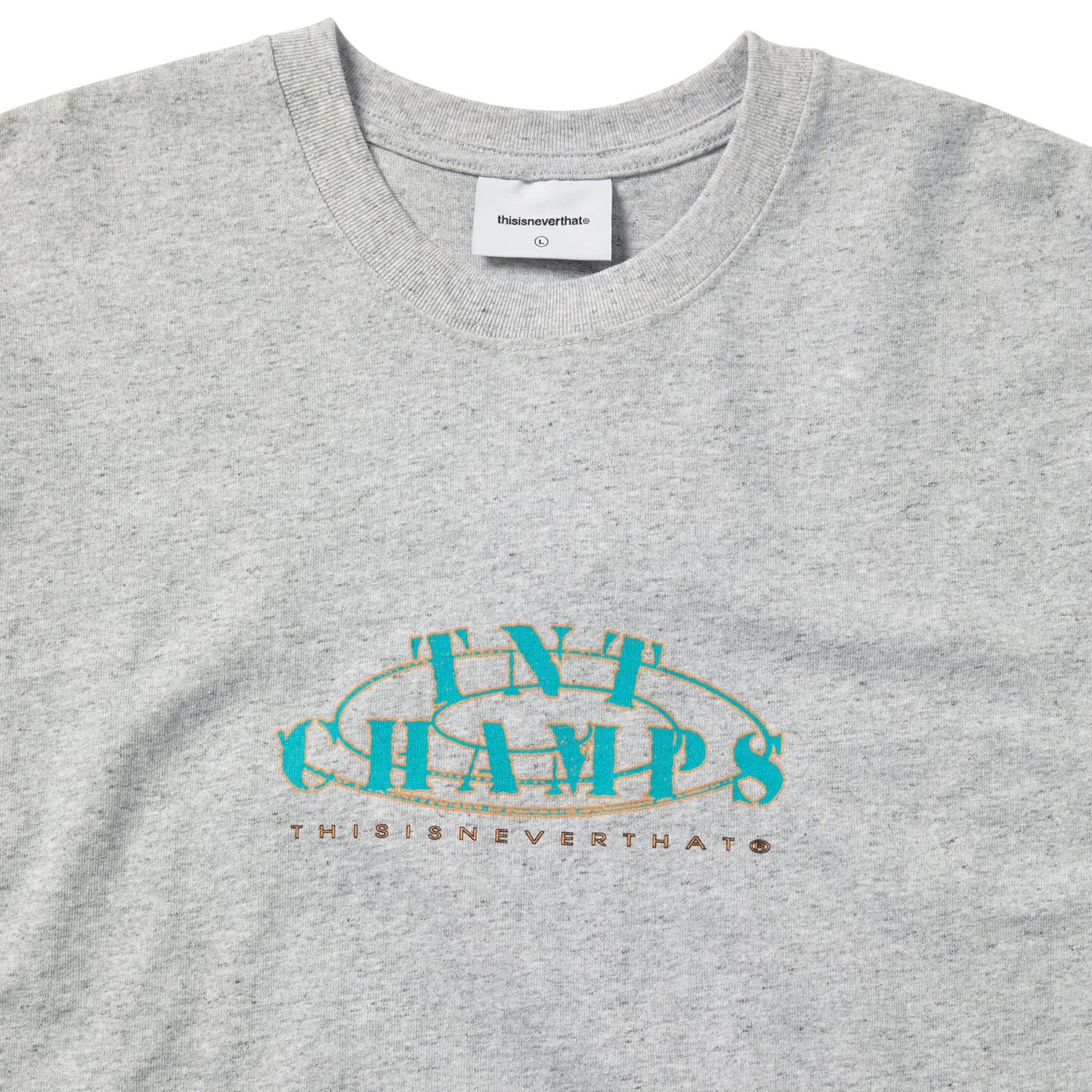 TNT CHAMPS Tee - Heather Grey - Image 3