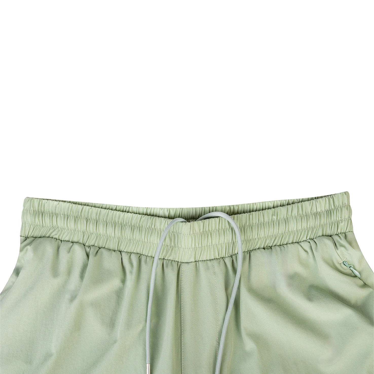 Toddler Text Shorts - Sage - Image 4