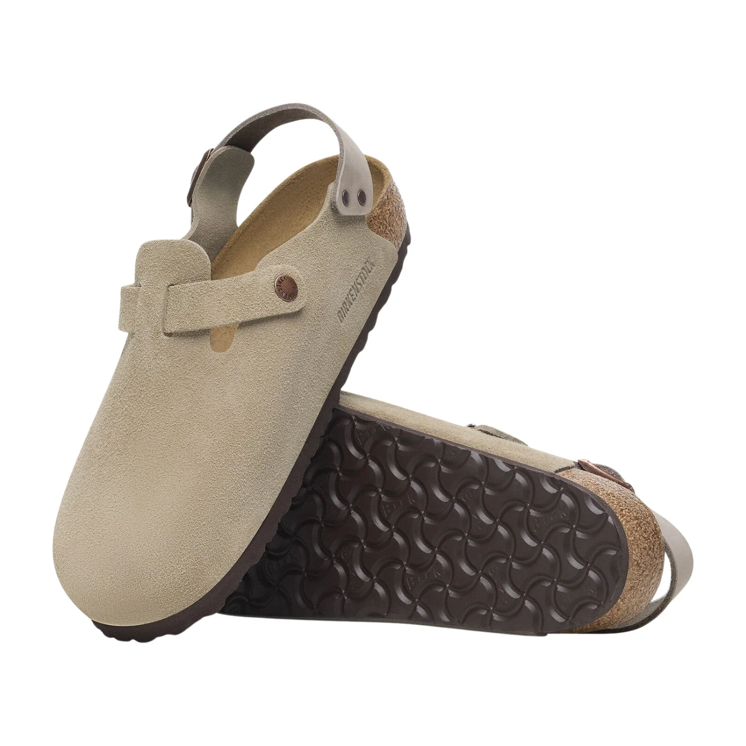 Tokio Suede Leather - Taupe - Image 3
