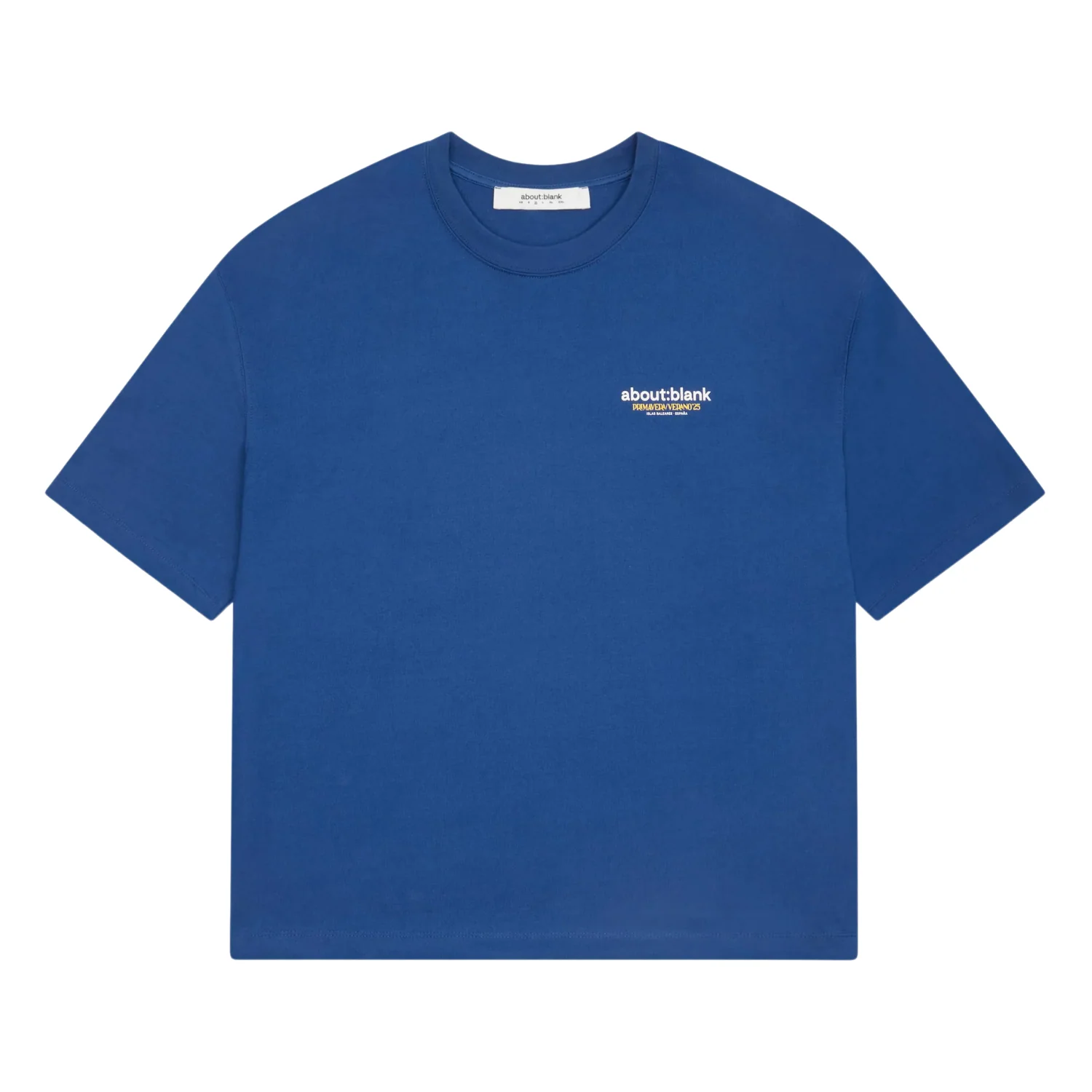 Tour T-Shirt - Estate Blue/Ecru - Image 2