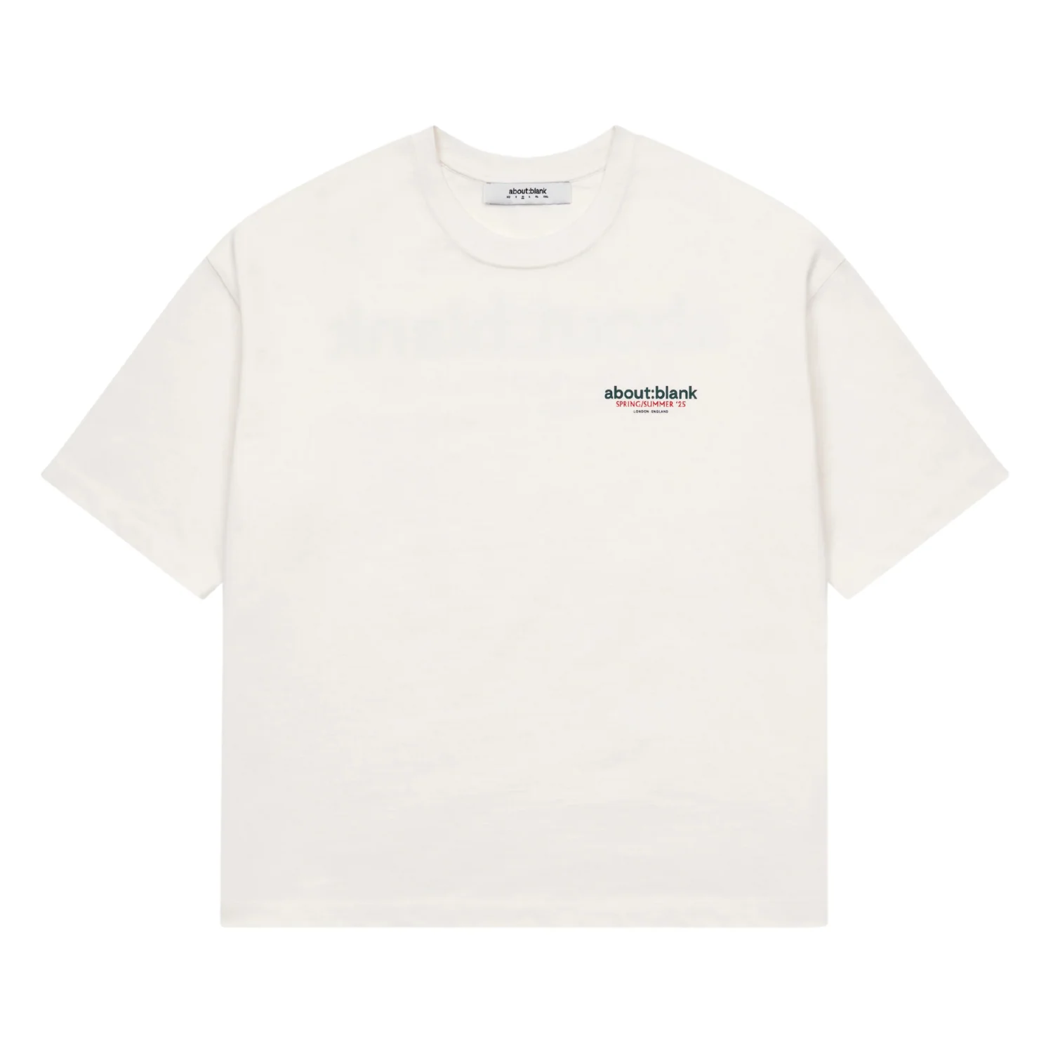 Tour T-Shirt - Oat/Red/Green - Image 2