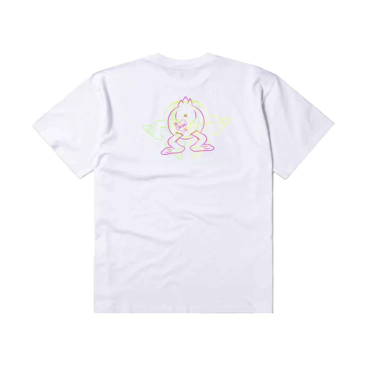 Trippy Aye Duck SS Tee - White - Image 2