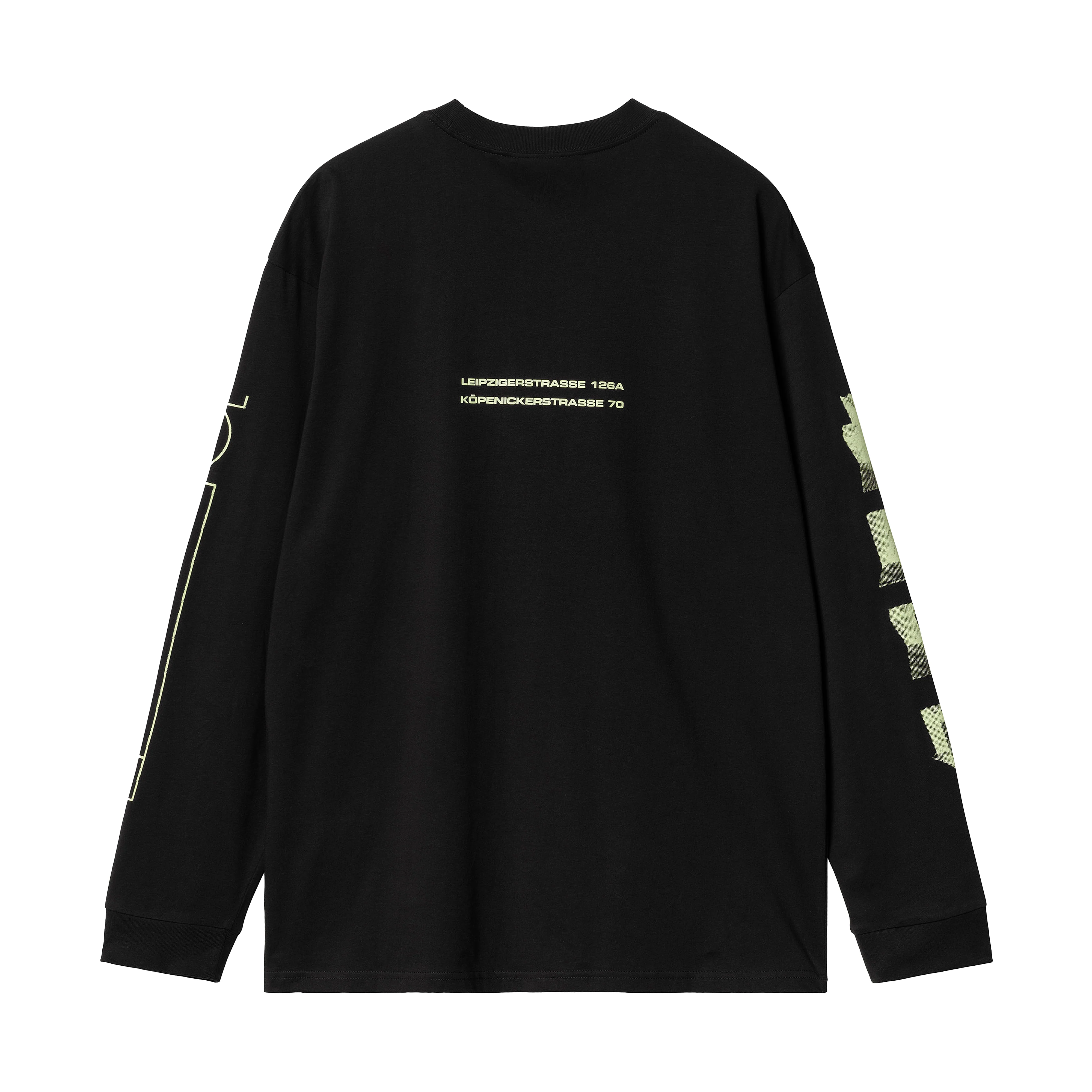 True Spirit L/S T-Shirt - Black/Glow Green - Image 2