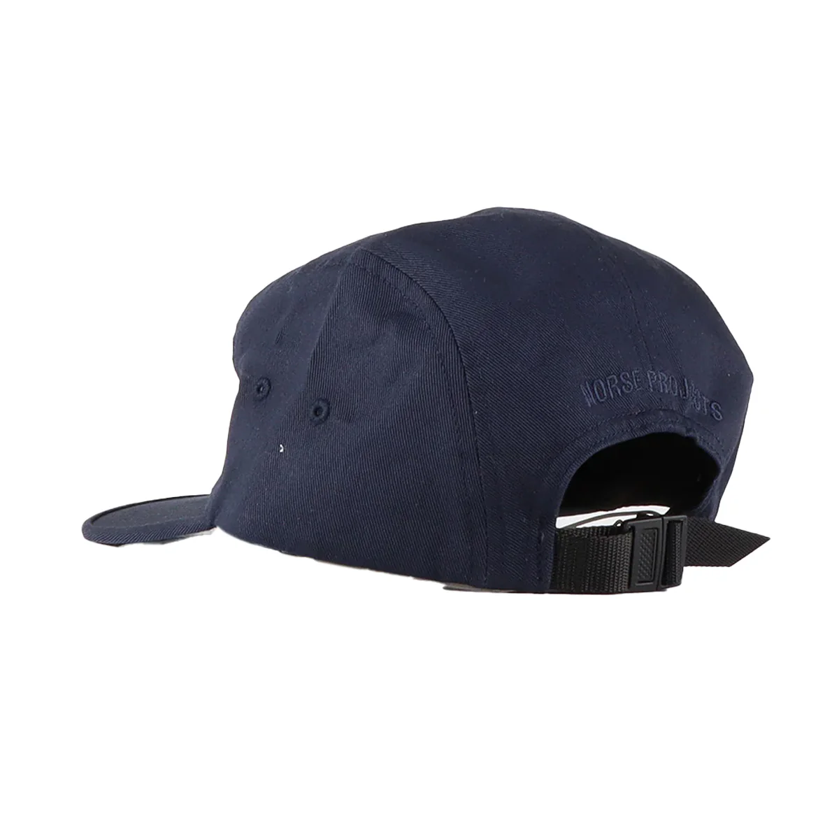 Twill 5 Panel Cap Dark Navy - Image 2