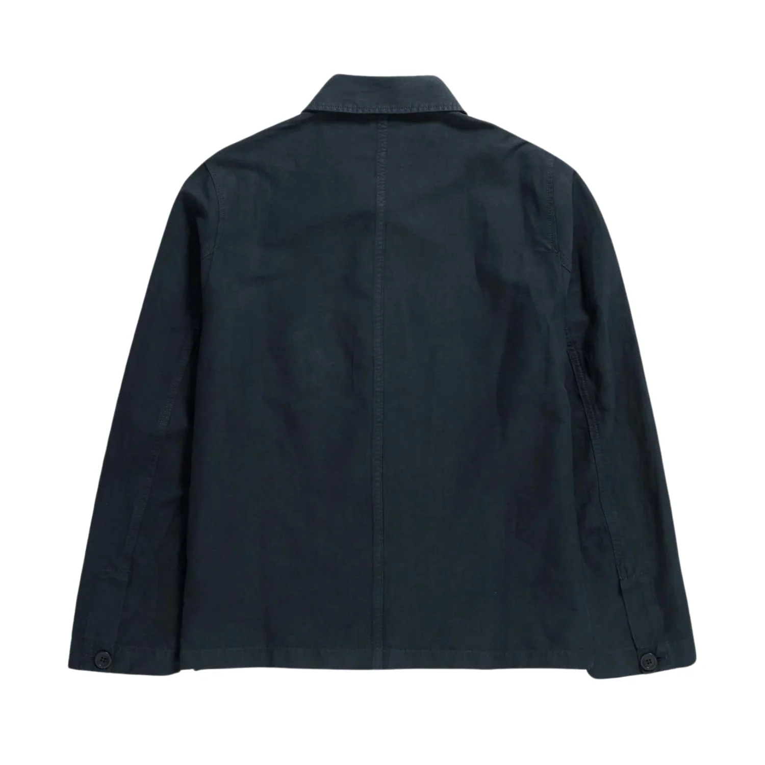 Tyge Cotton Linen Overshirt - Dark Navy - Image 2