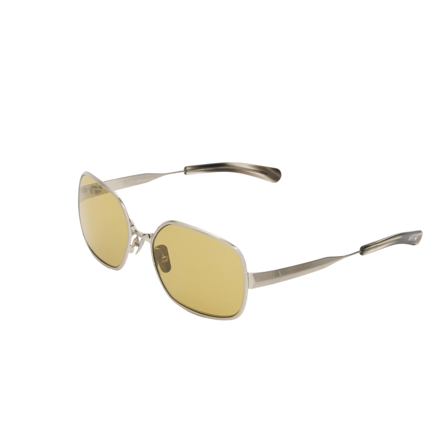 TYLER - Brushed Silver/Lime Gradient Lens - Image 2
